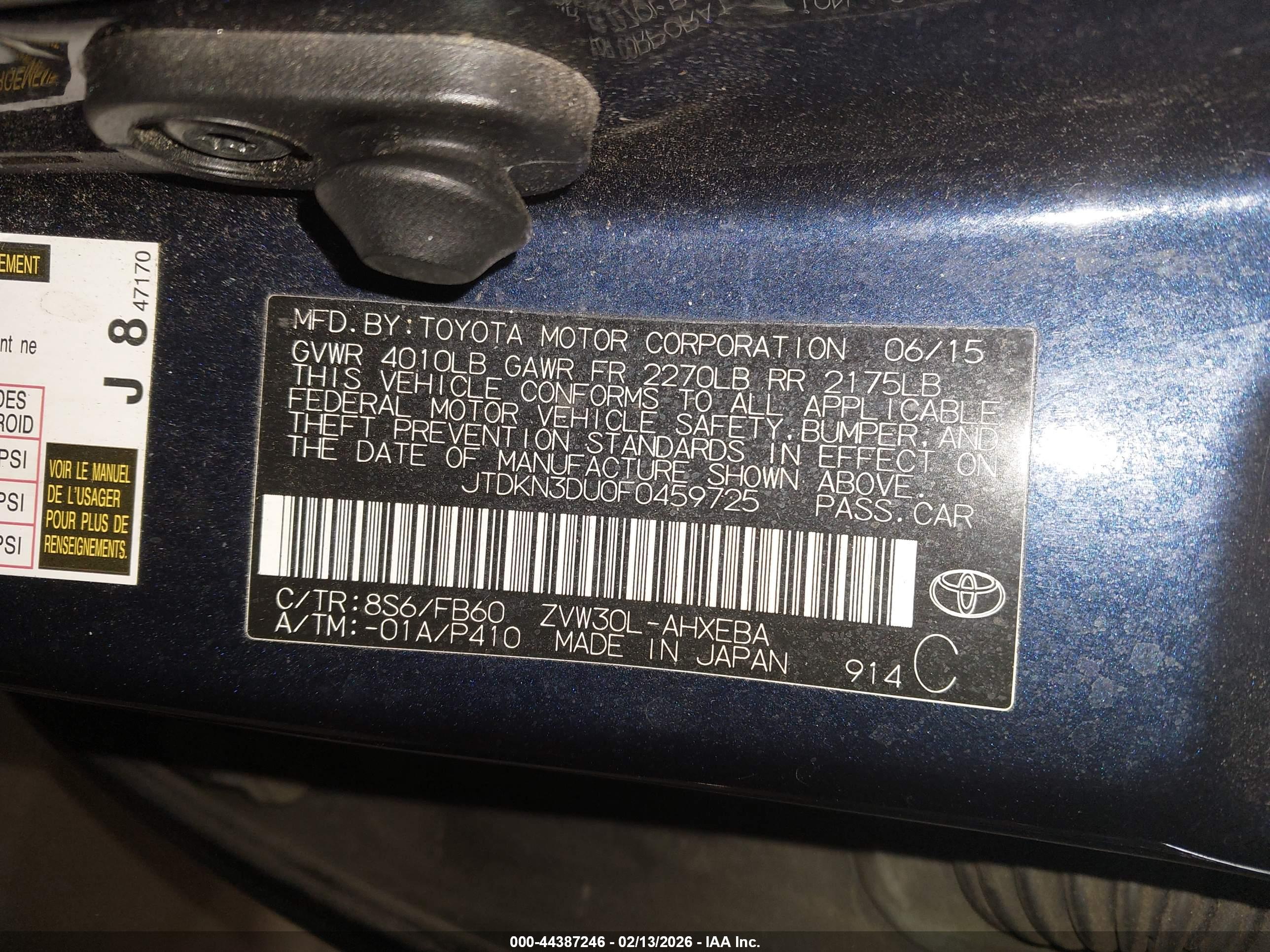 TOYOTA PRIUS image 9