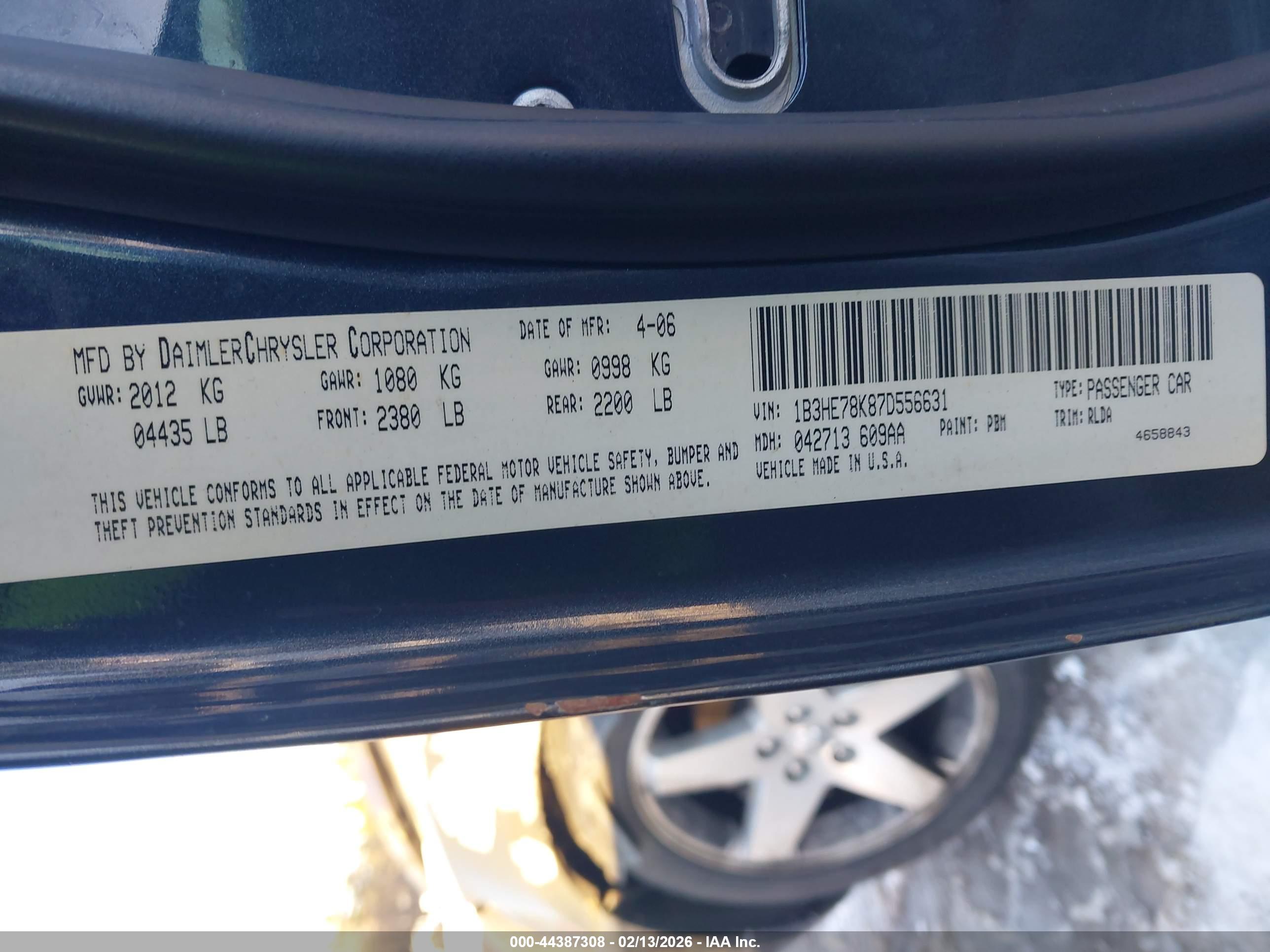DODGE CALIBER image 9