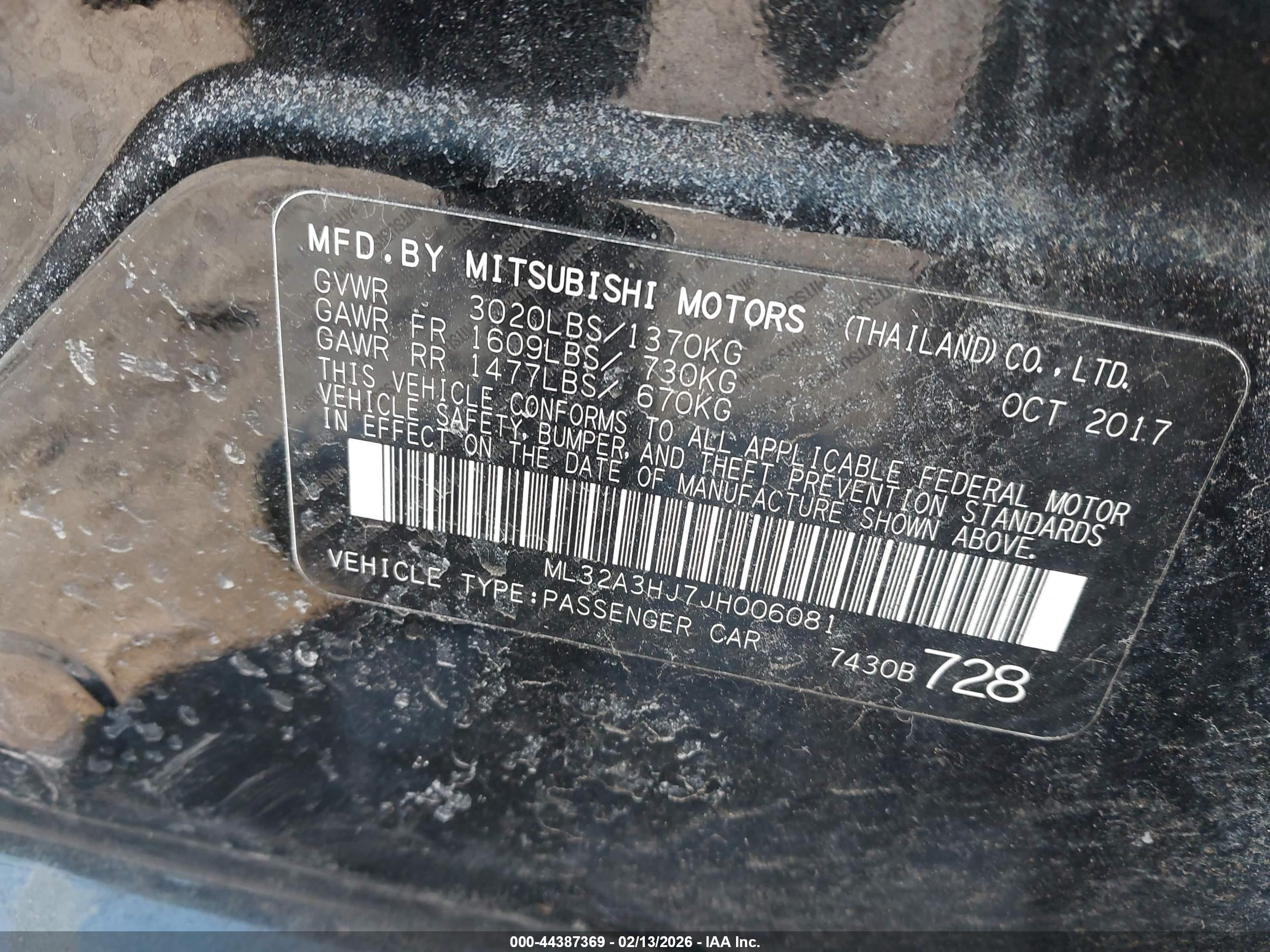 MITSUBISHI MIRAGE image 9