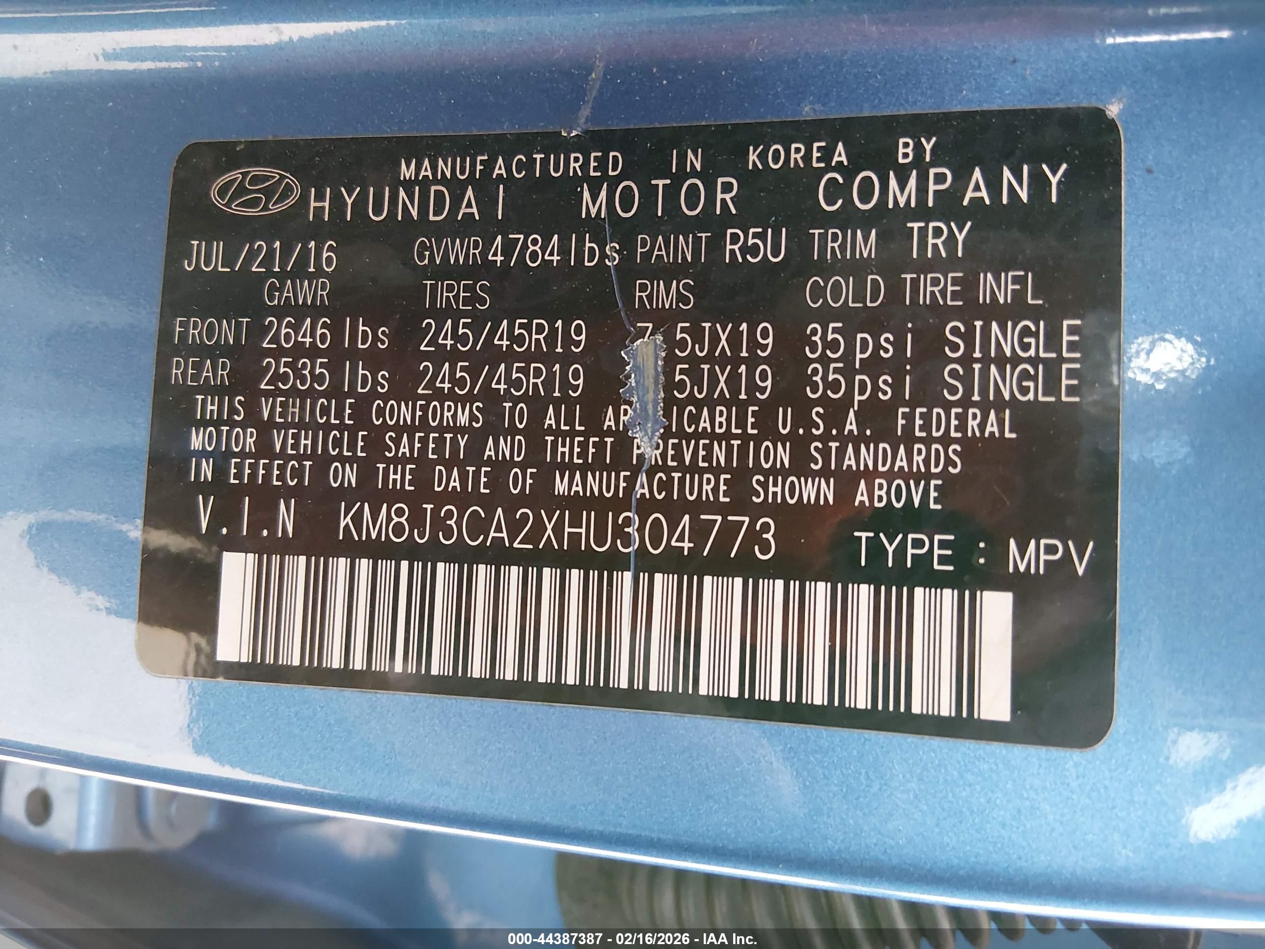 HYUNDAI TUCSON image 9