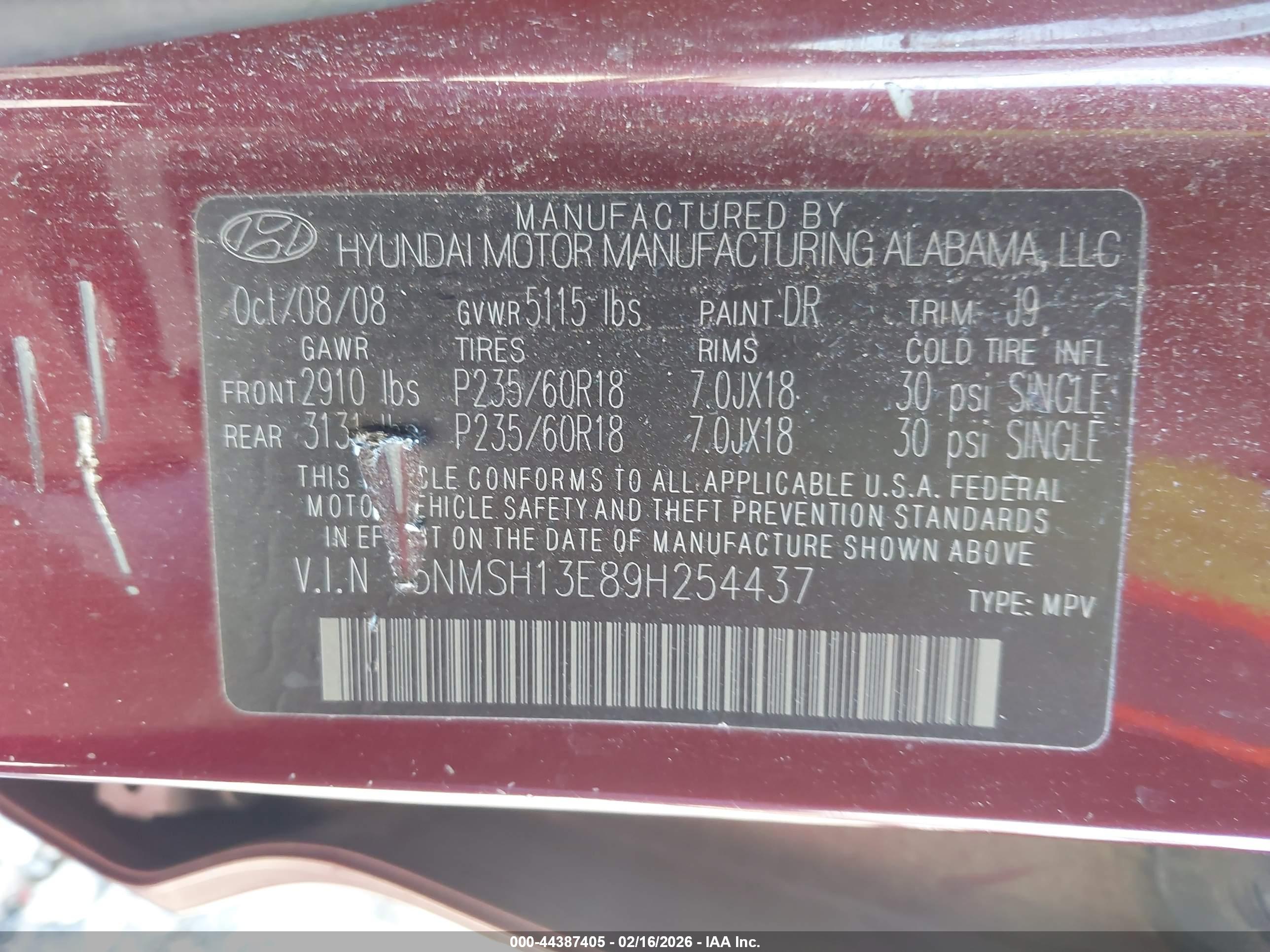 HYUNDAI SANTA image 9