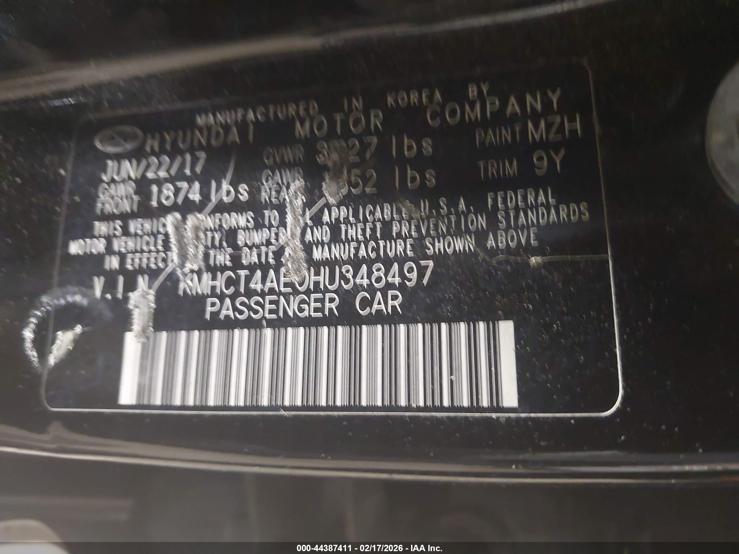 HYUNDAI ACCENT image 9