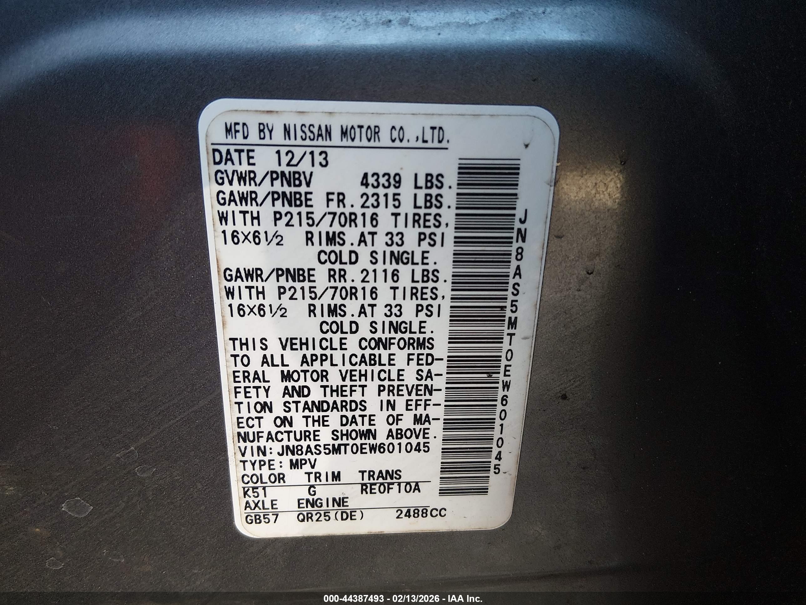 NISSAN ROGUE image 9