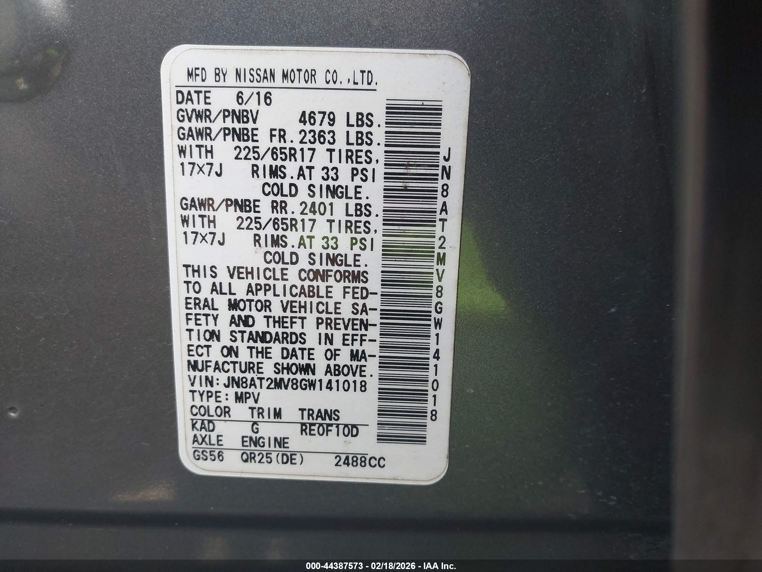 NISSAN ROGUE image 9