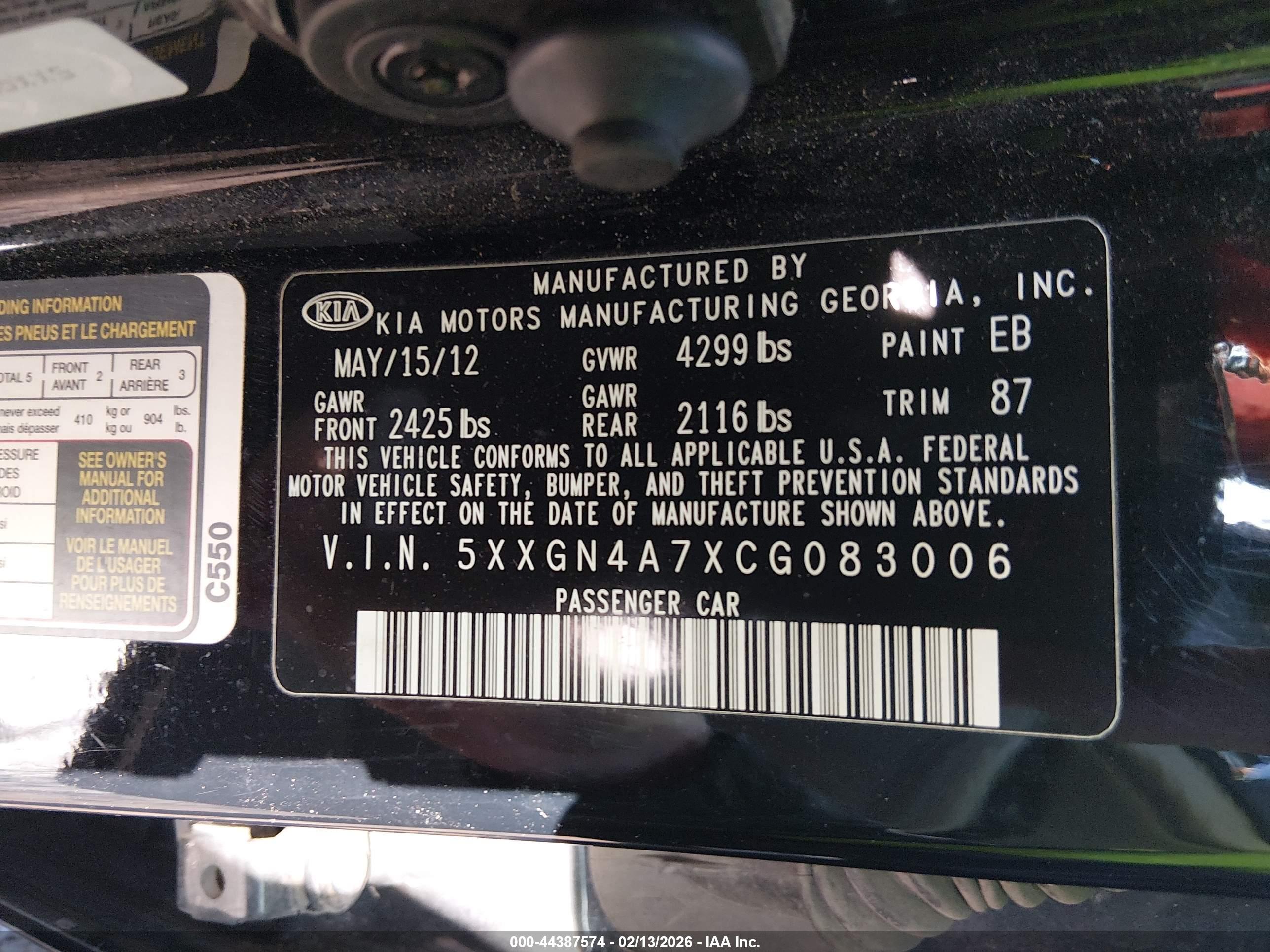 KIA OPTIMA image 9