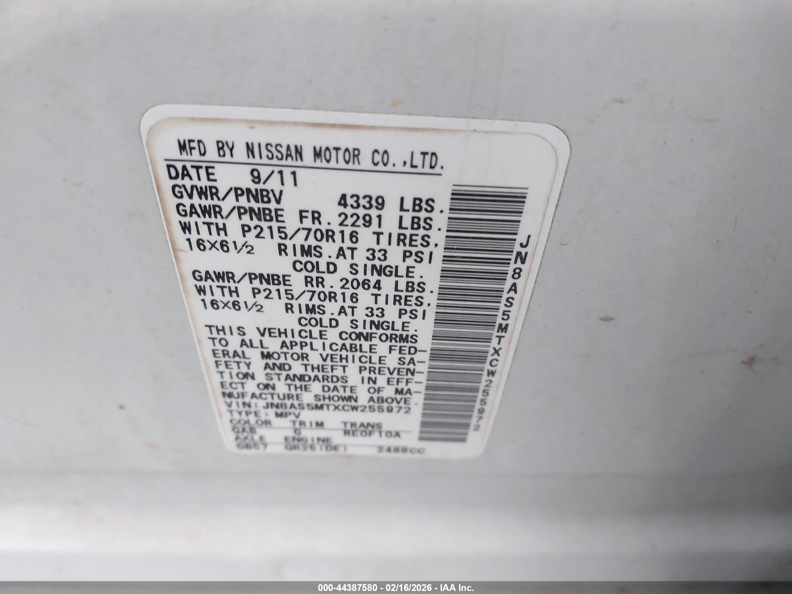 NISSAN ROGUE image 9