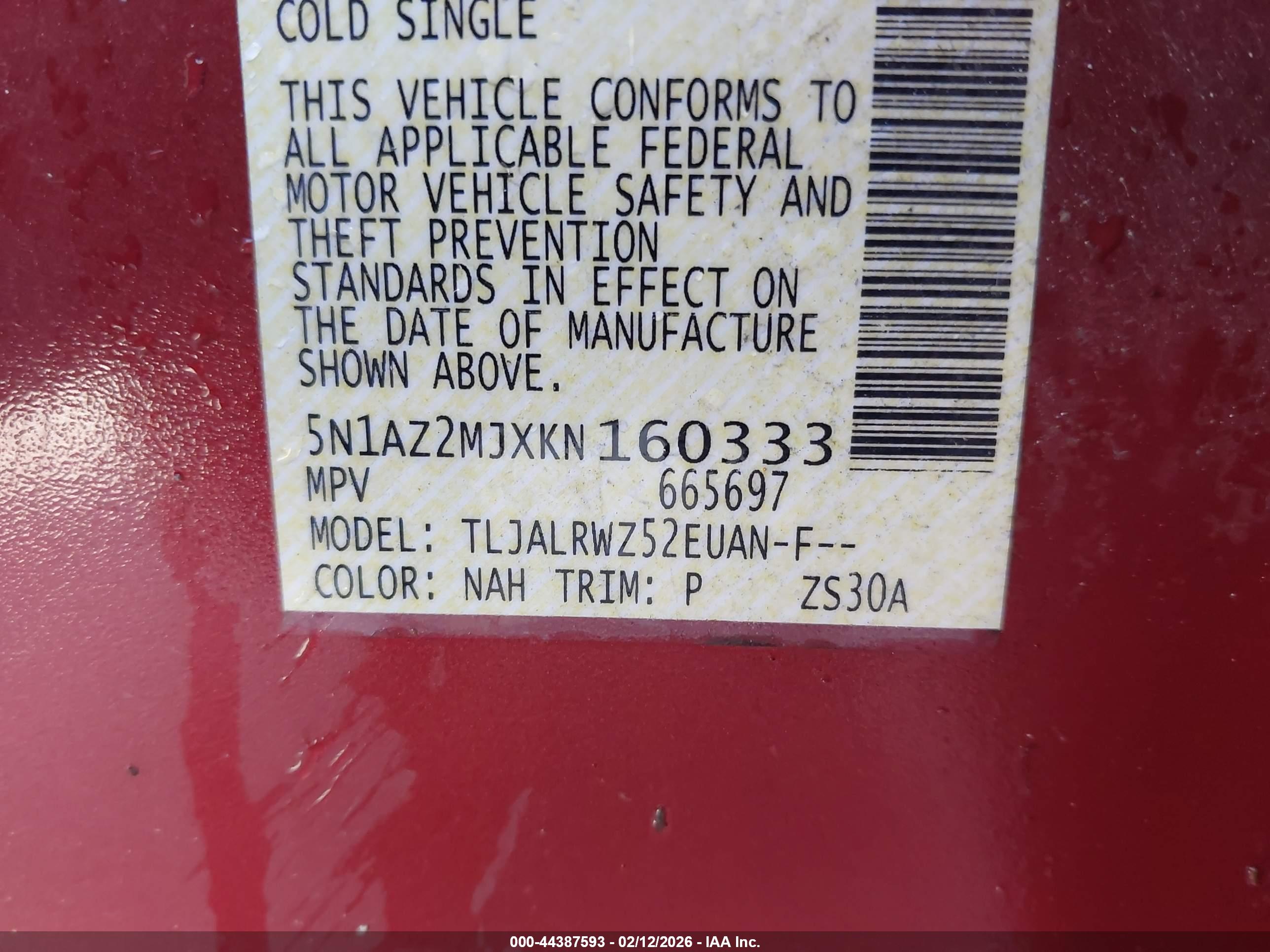 NISSAN MURANO image 9