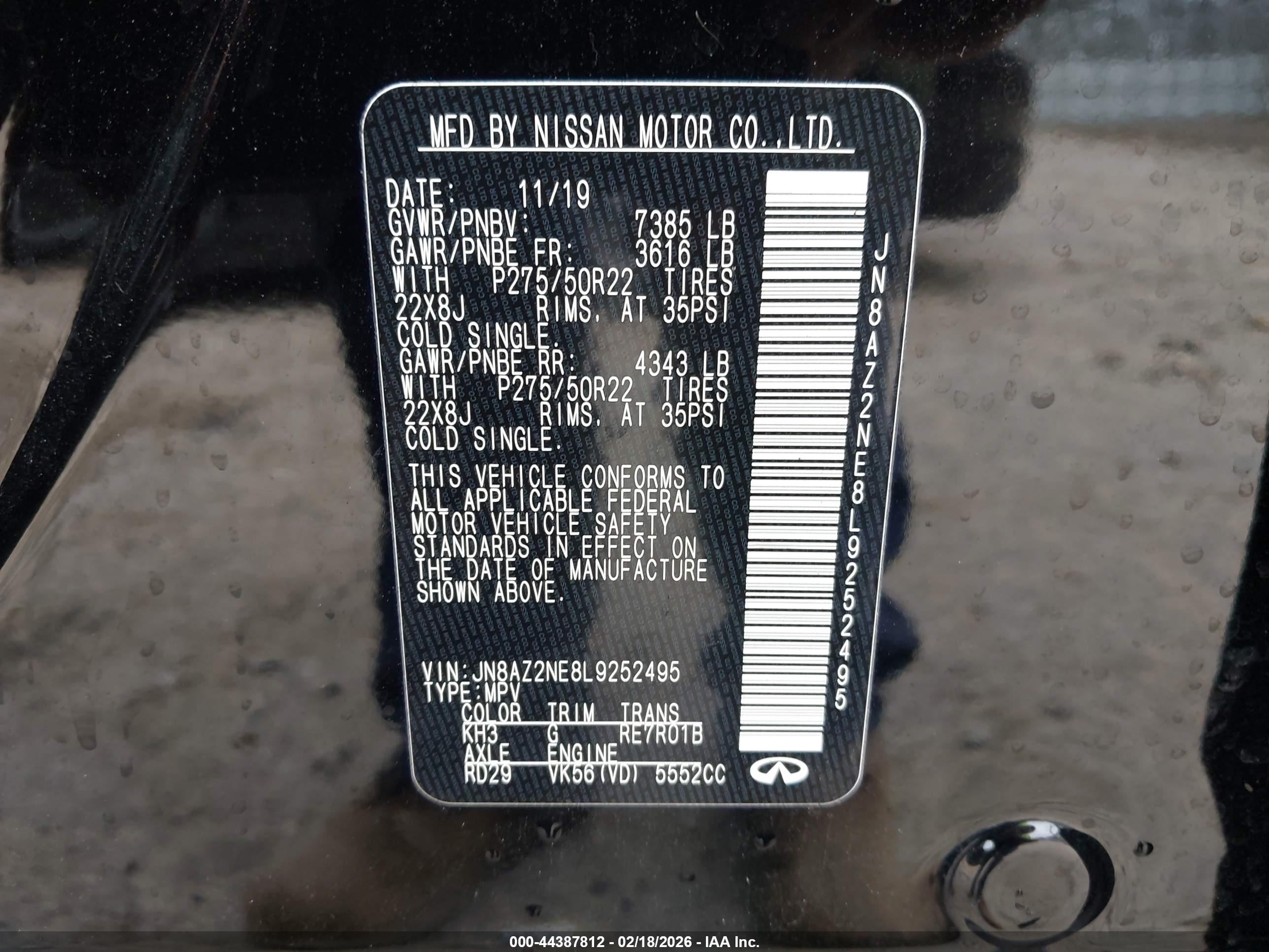 INFINITI QX80 image 9