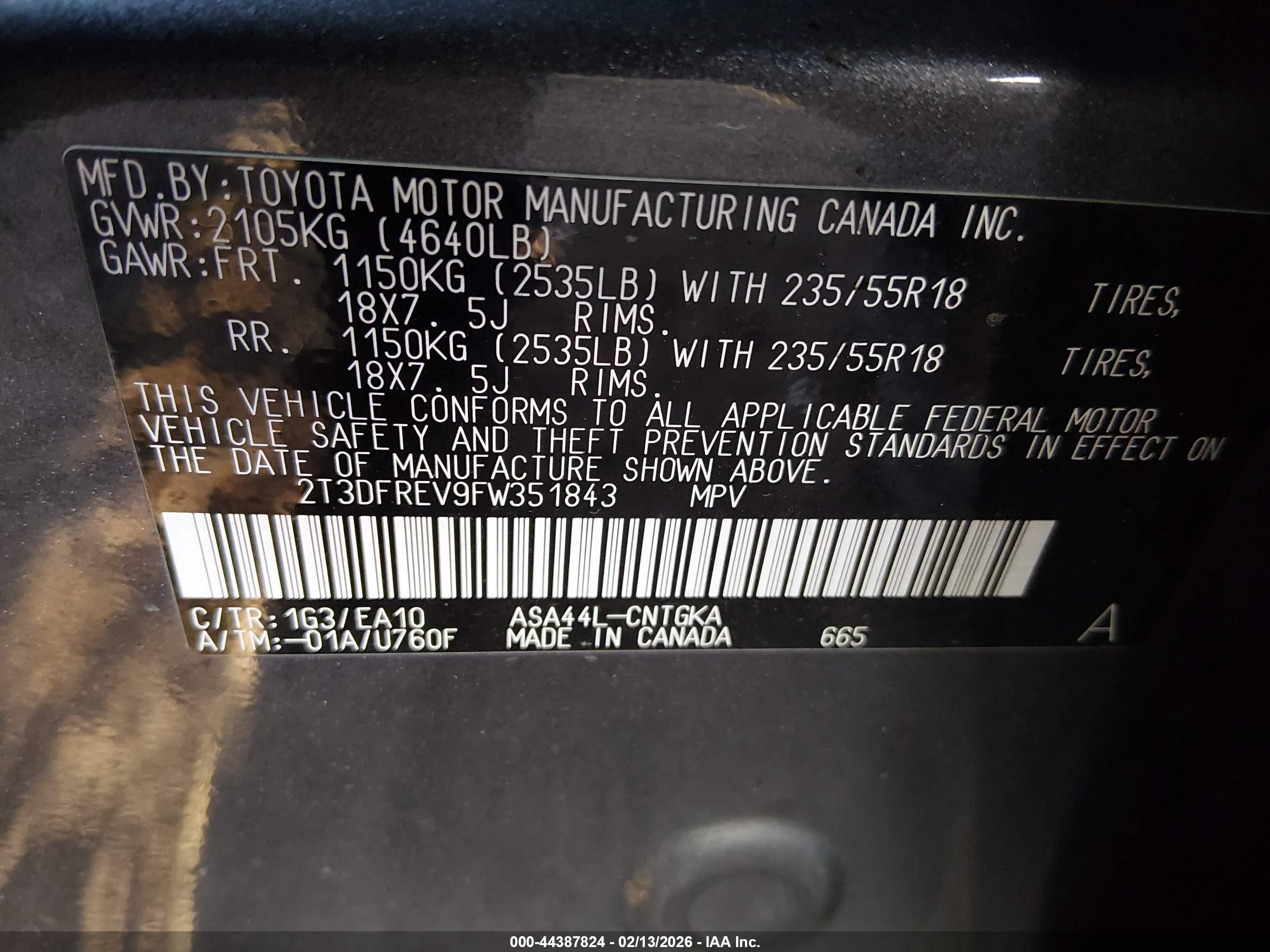 TOYOTA RAV4 image 9