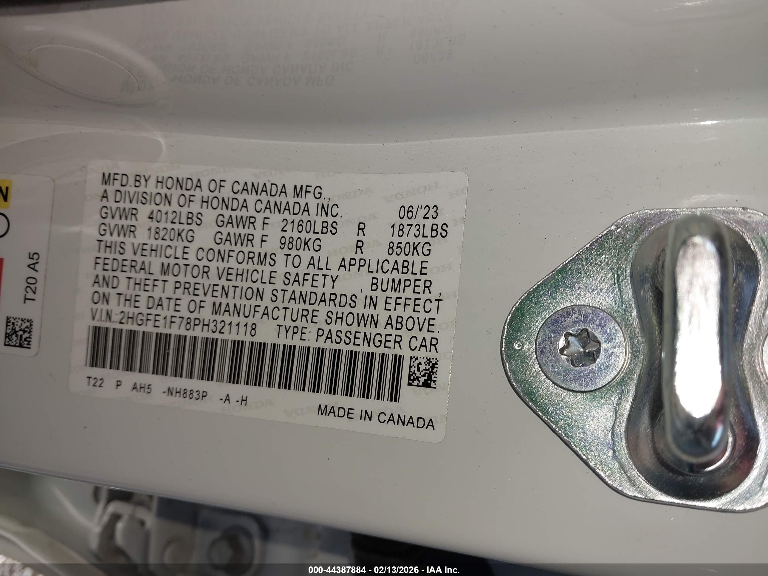 HONDA CIVIC image 9