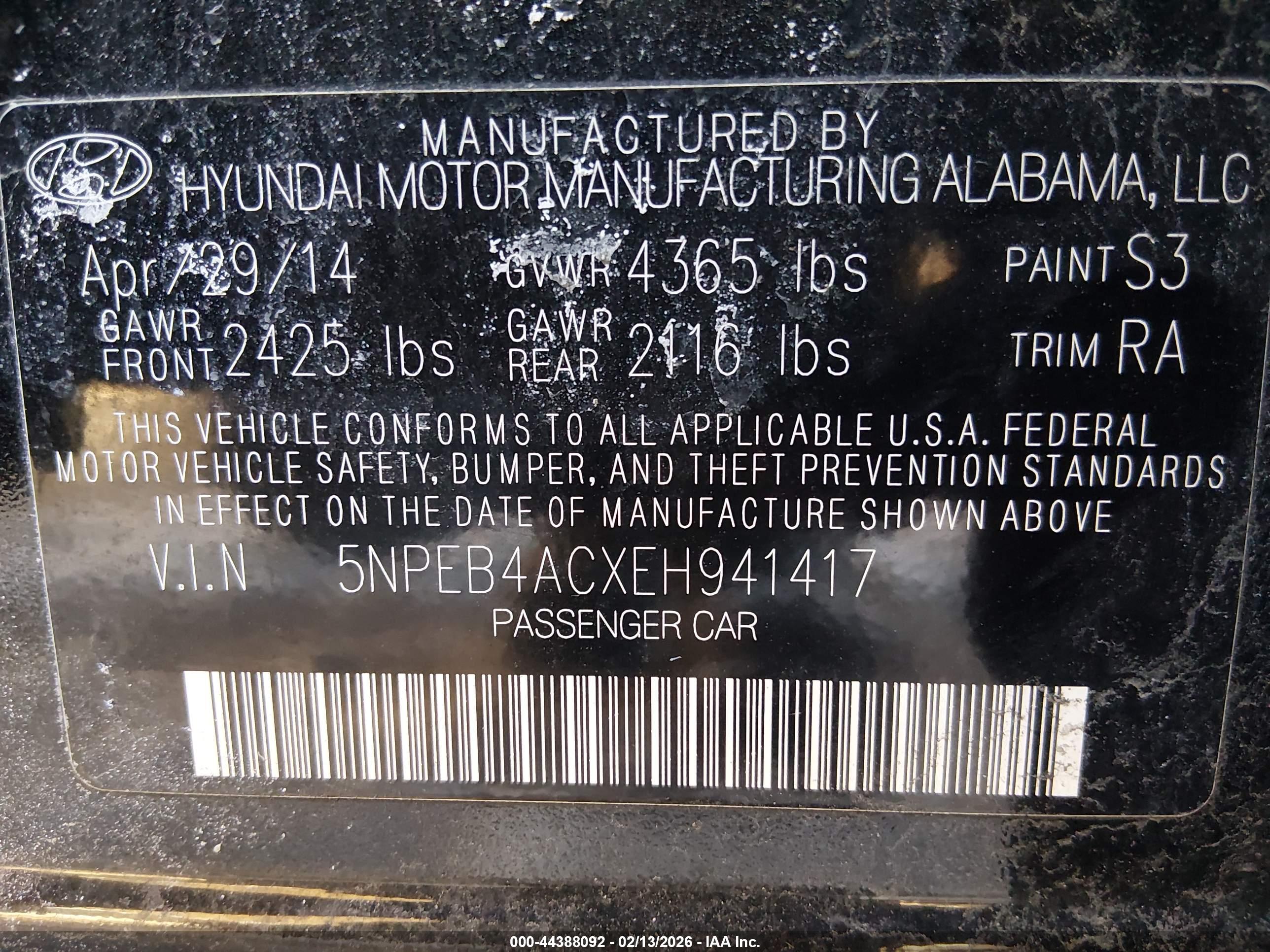 HYUNDAI SONATA image 9