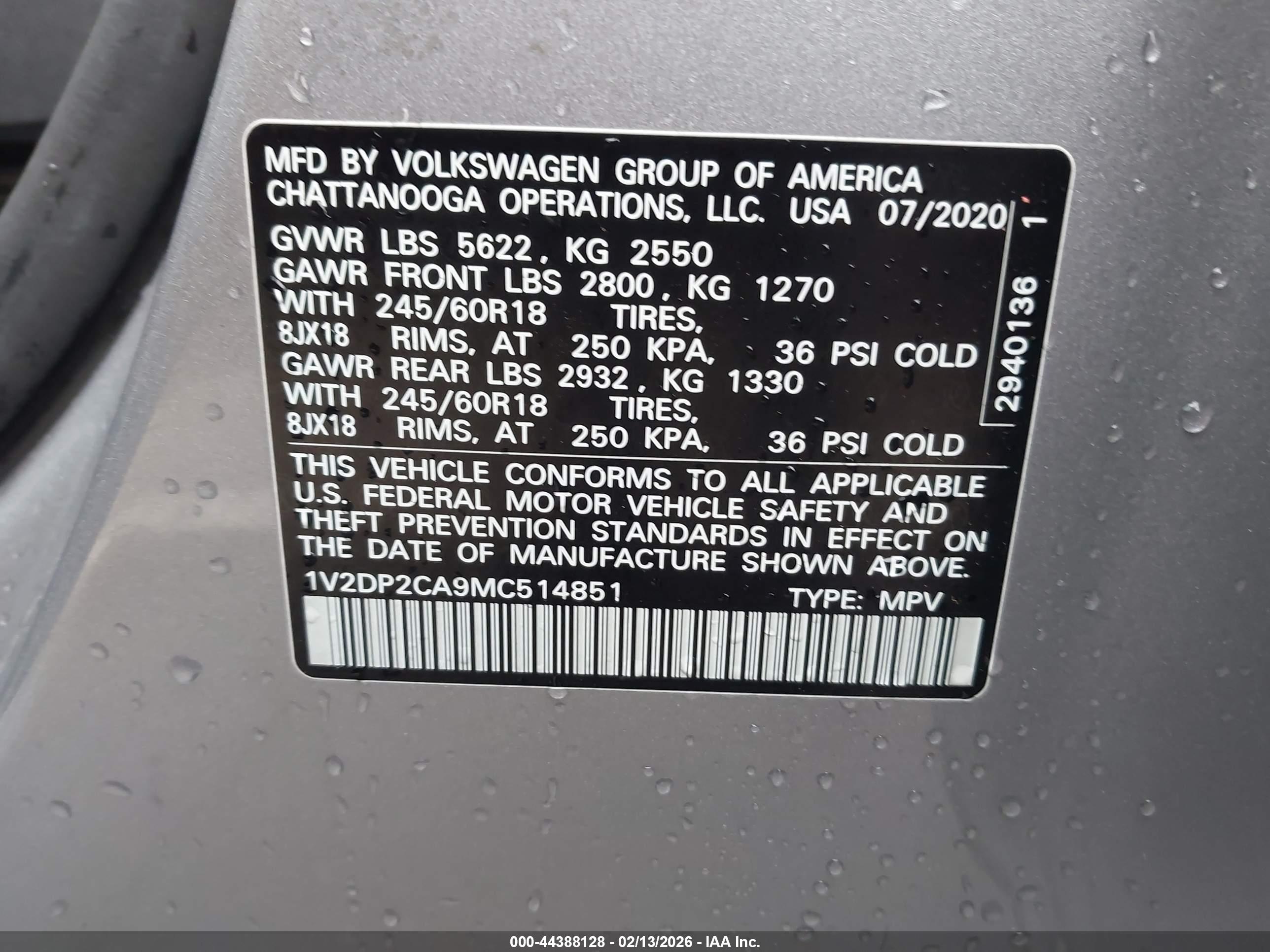 VOLKSWAGEN ATLAS image 9