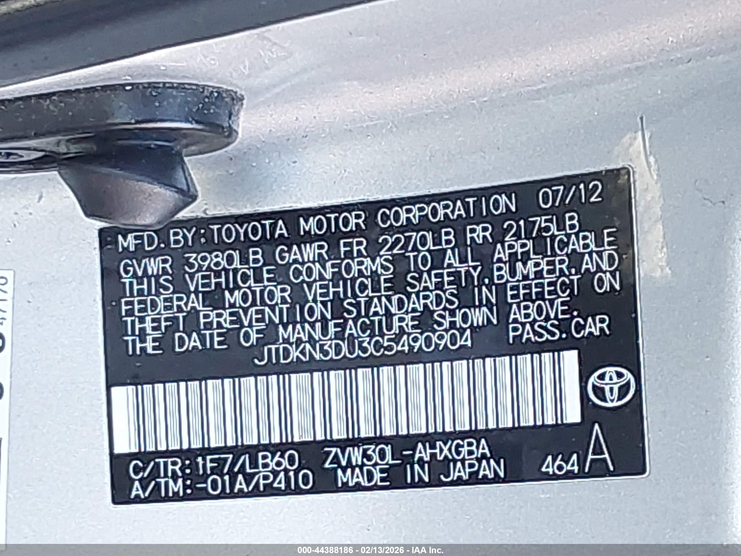 TOYOTA PRIUS image 9