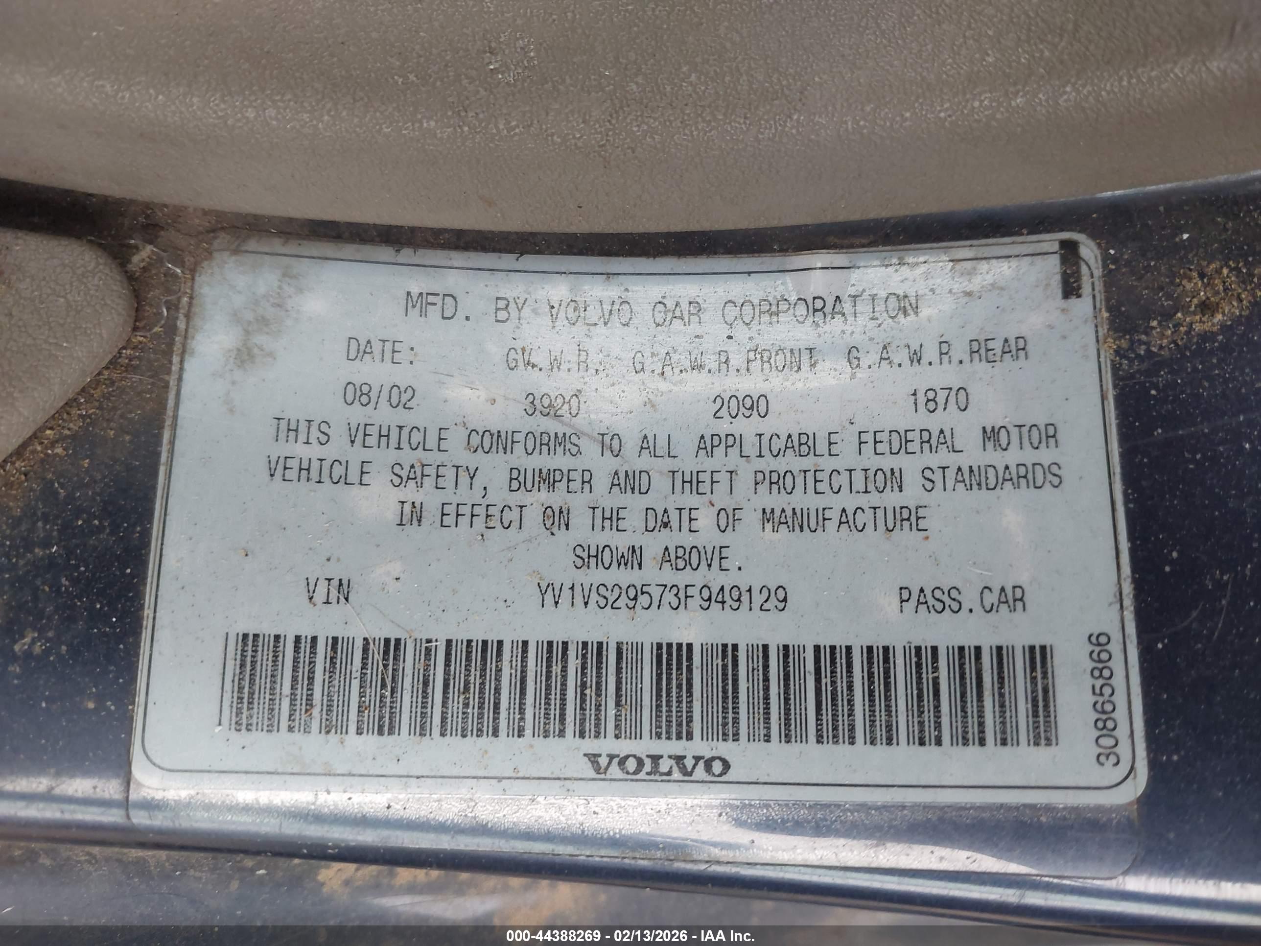 VOLVO S40 image 9