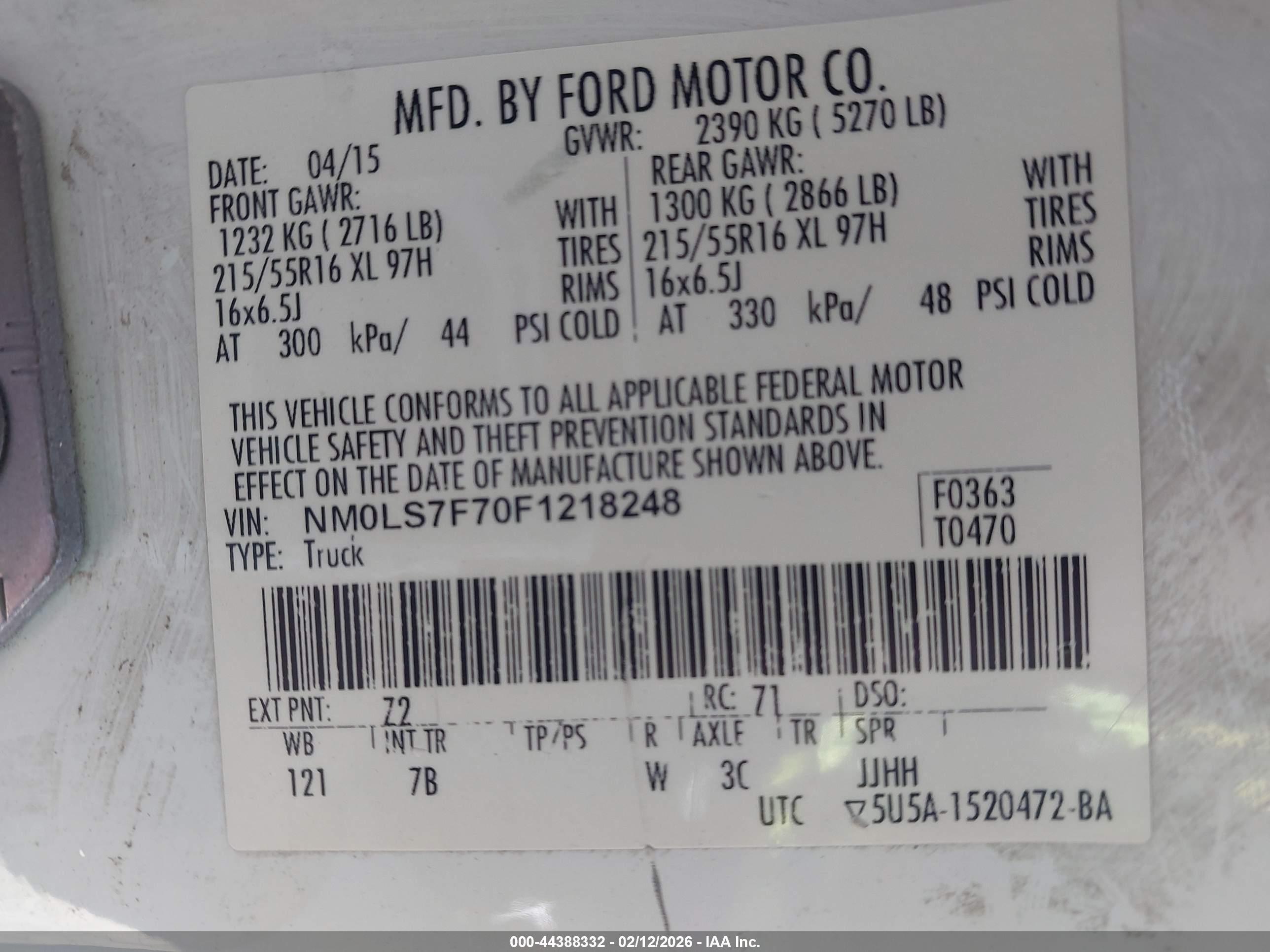 FORD TRANSIT image 9