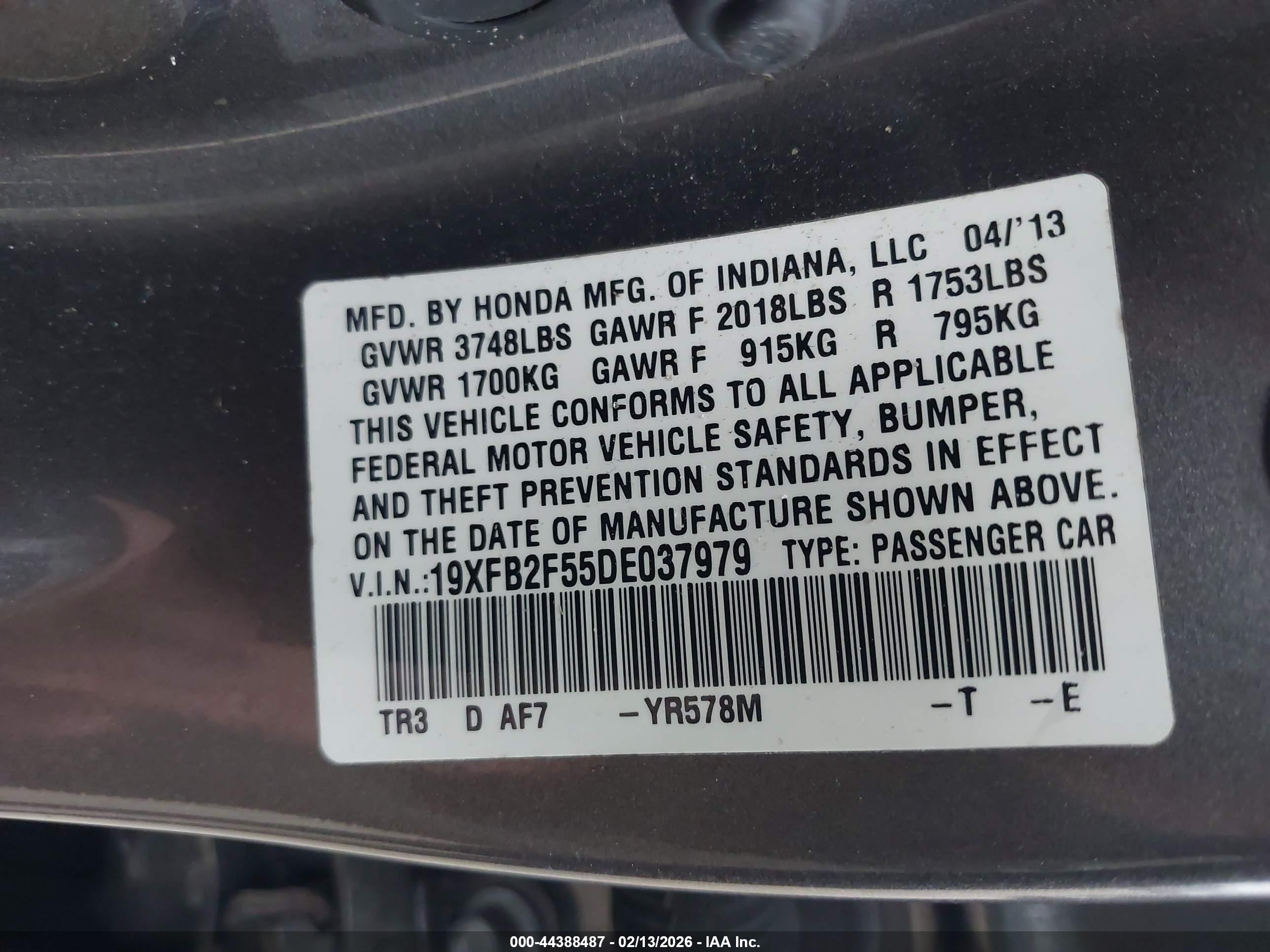 HONDA CIVIC image 9