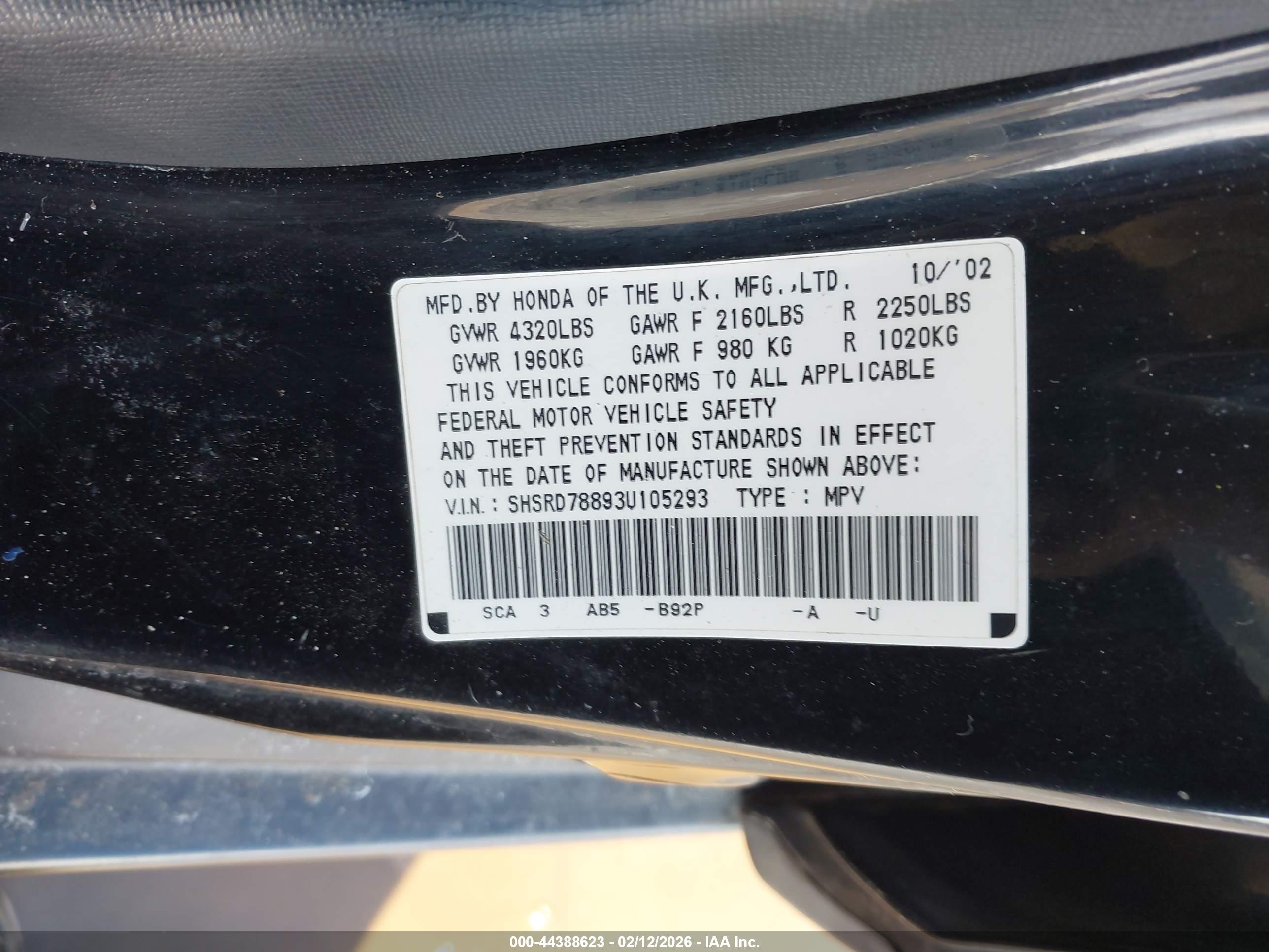 HONDA CR-V image 9