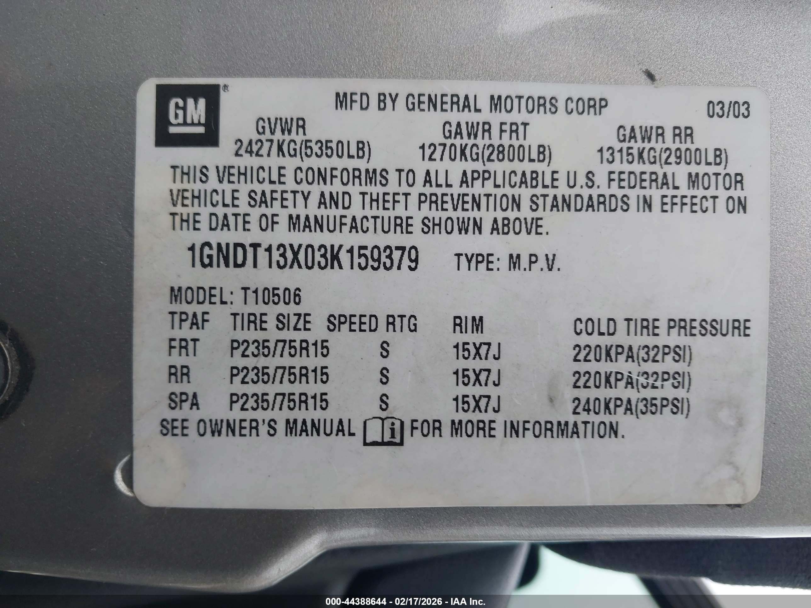 CHEVROLET BLAZER image 9
