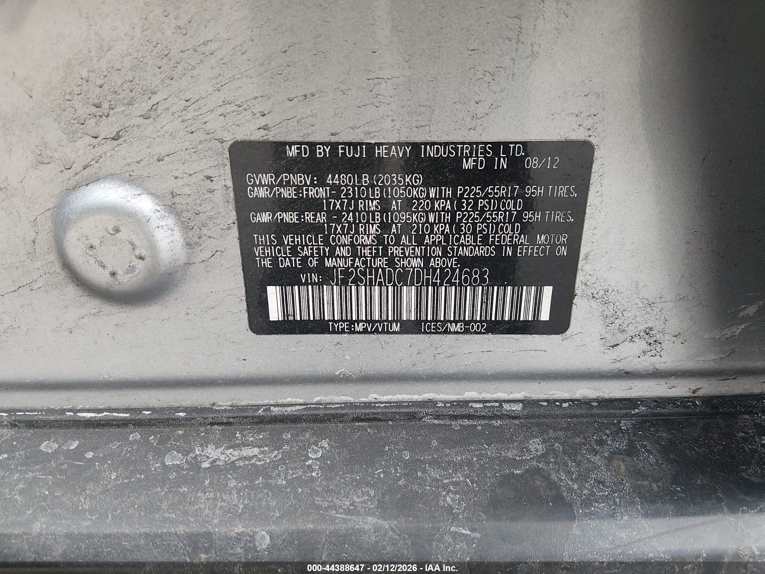 SUBARU FORESTER image 9