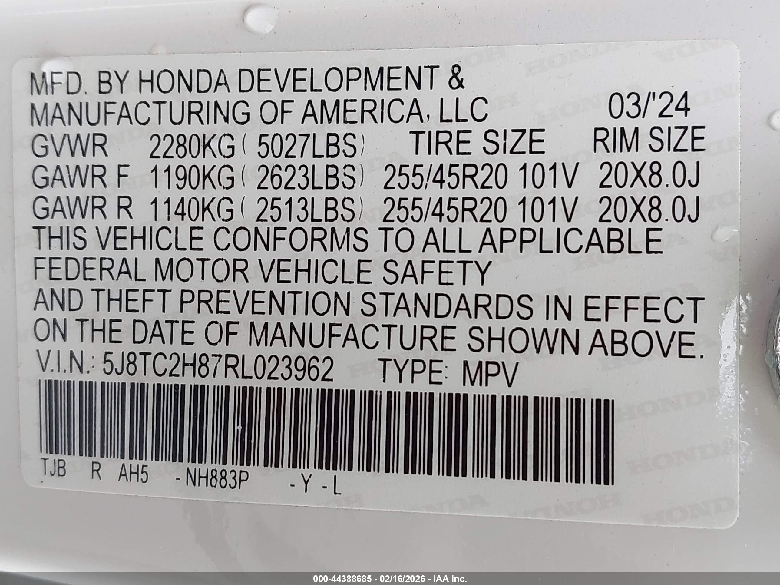 ACURA RDX image 9