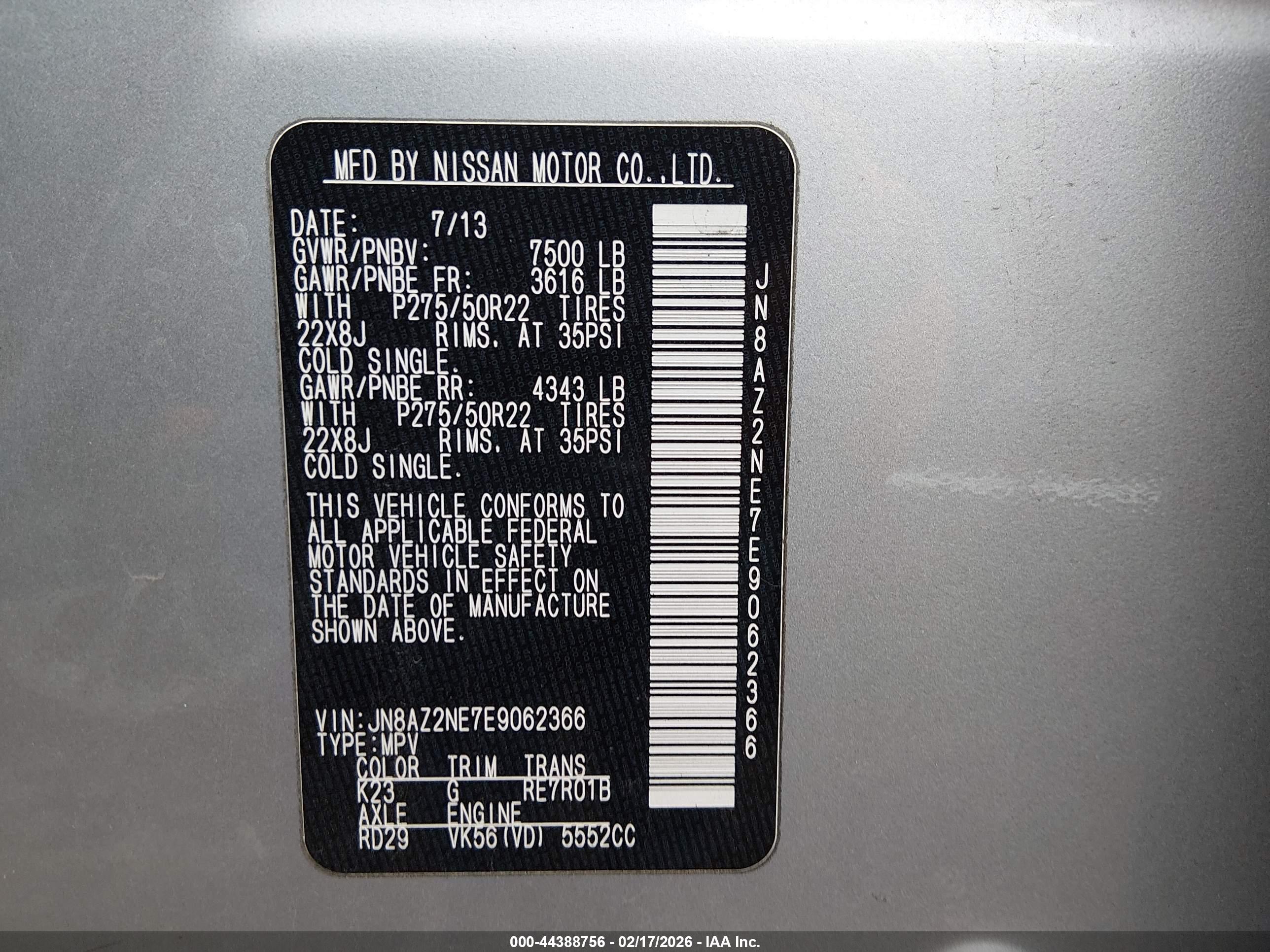 INFINITI QX80 image 9
