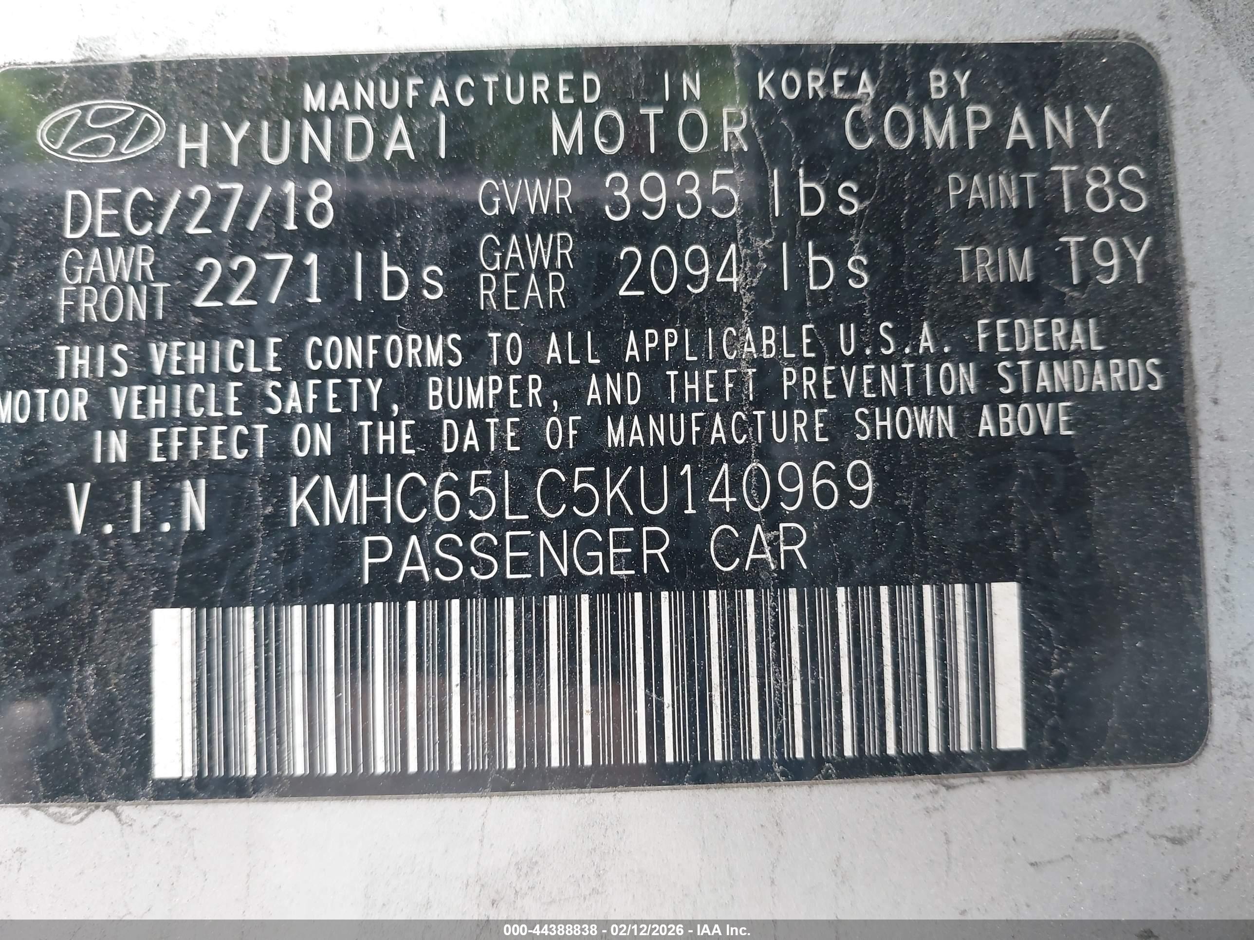 HYUNDAI IONIQ image 9