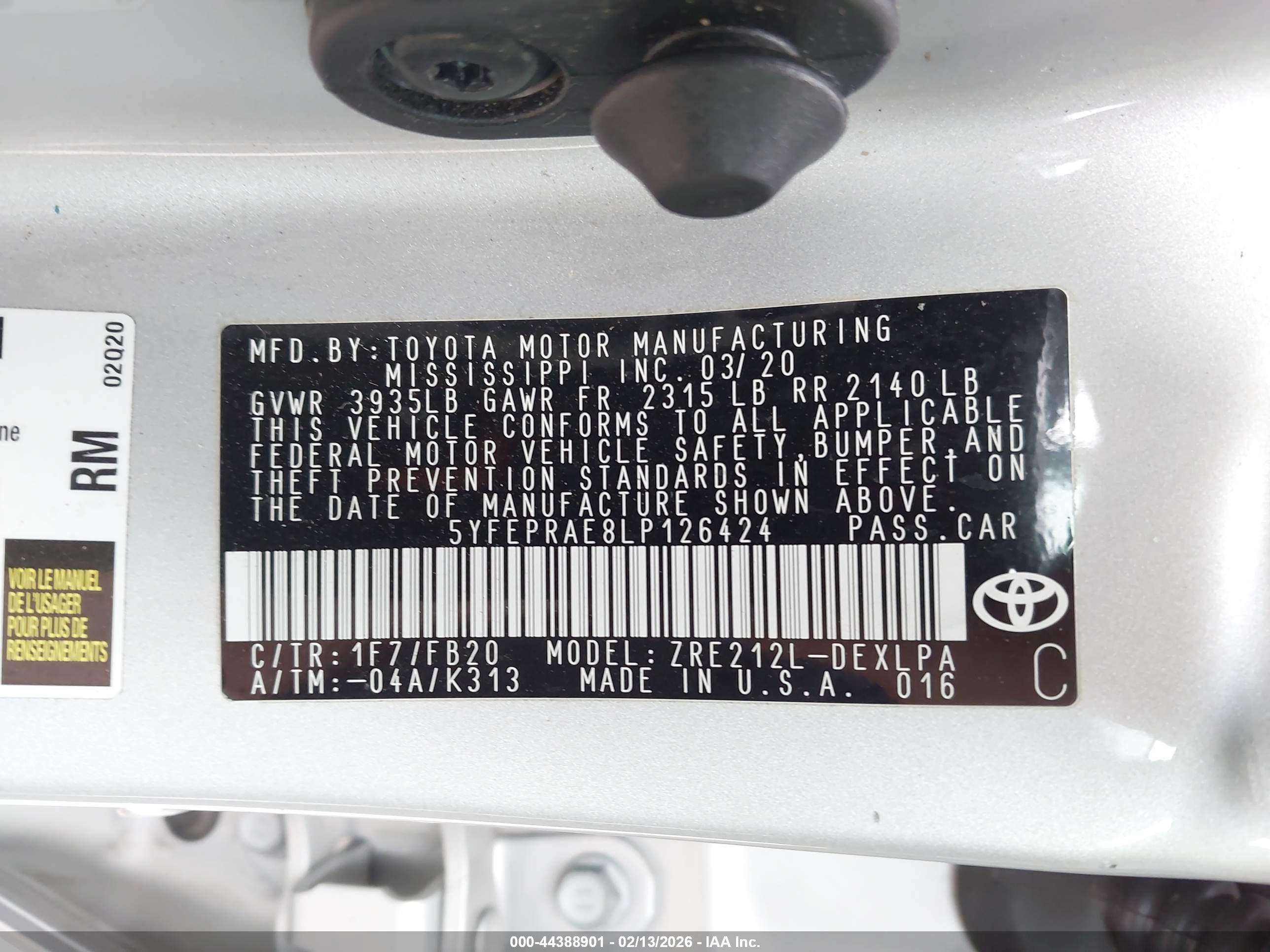 TOYOTA COROLLA image 9