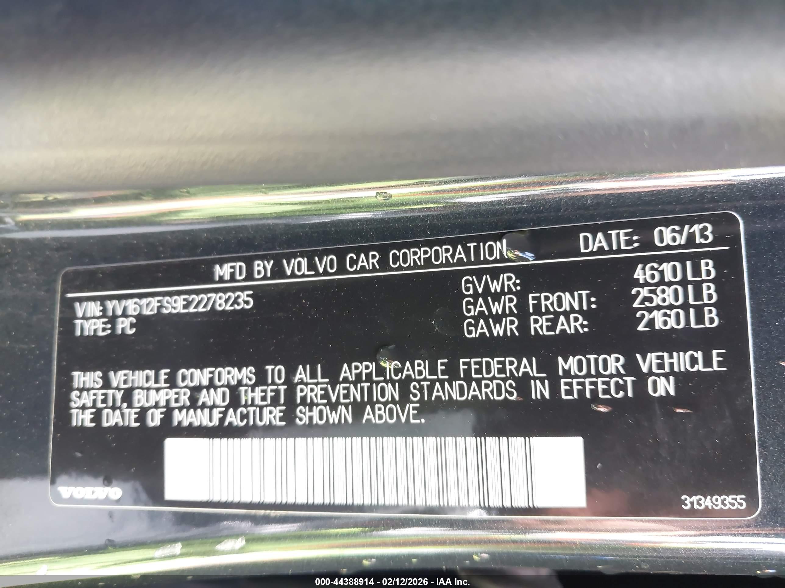 VOLVO S60 image 9