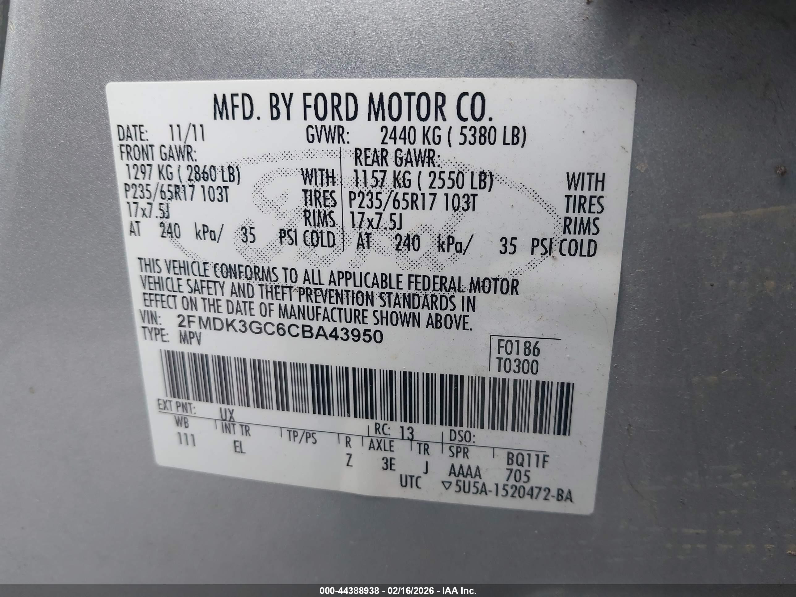 FORD EDGE image 9
