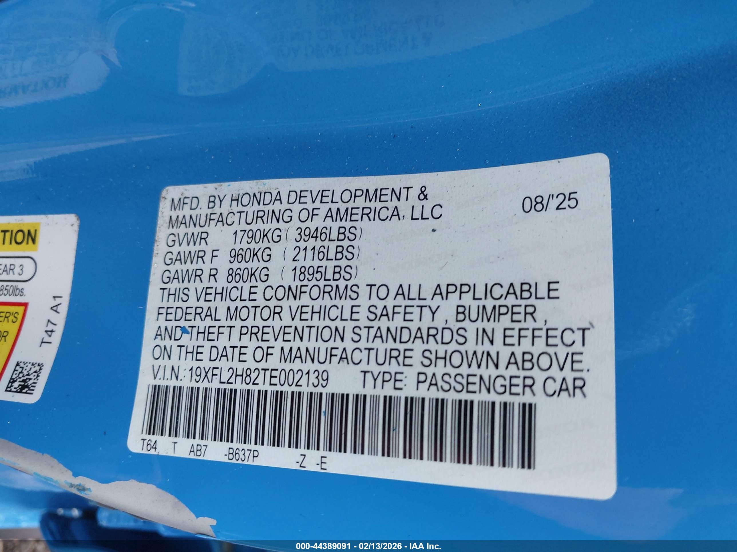 HONDA CIVIC image 9