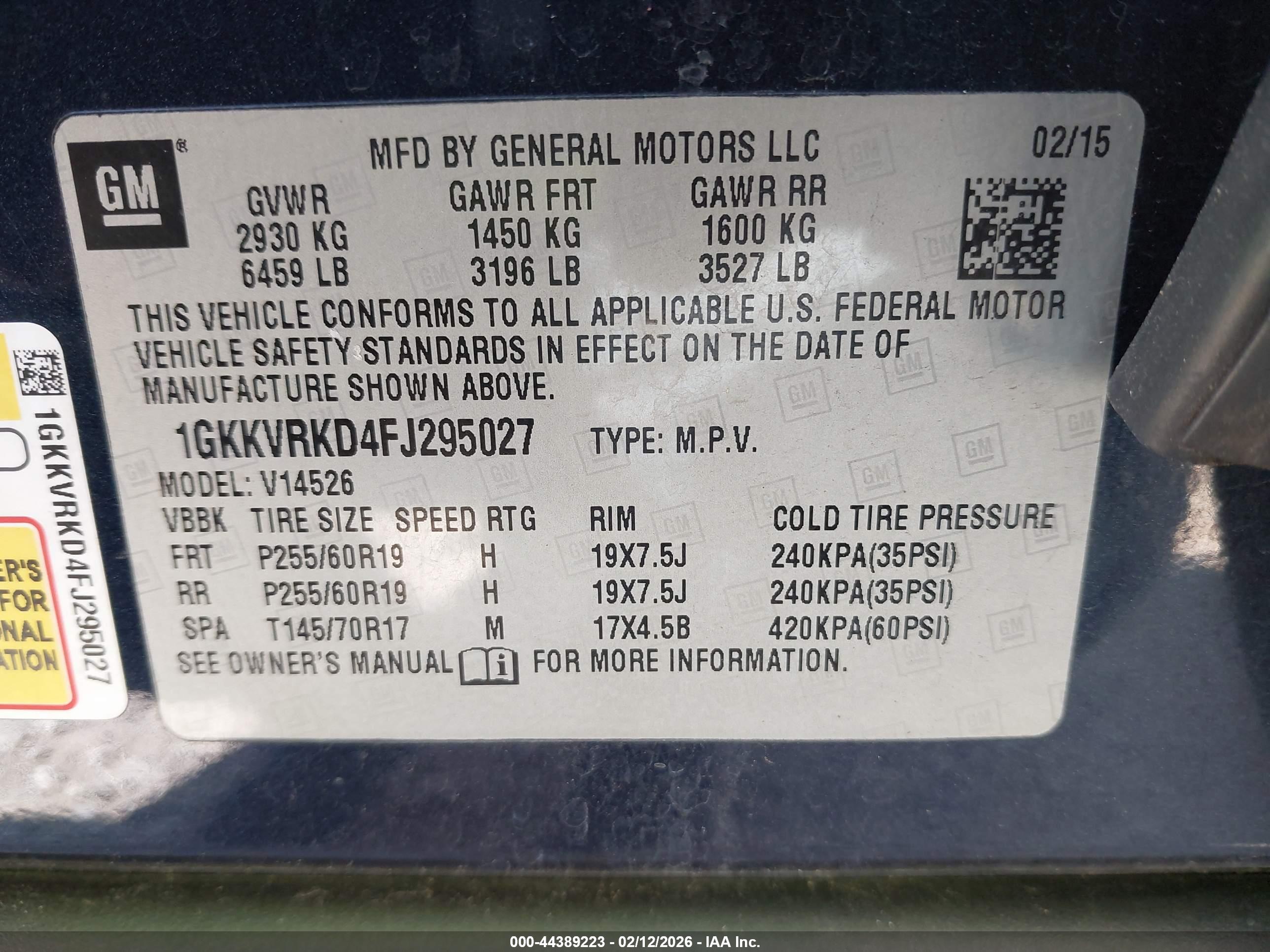 GMC ACADIA image 9