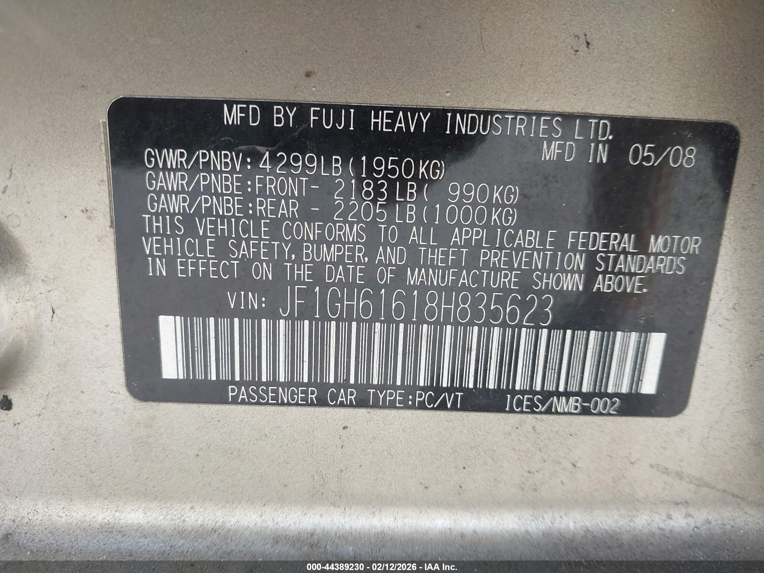 SUBARU IMPREZA image 9