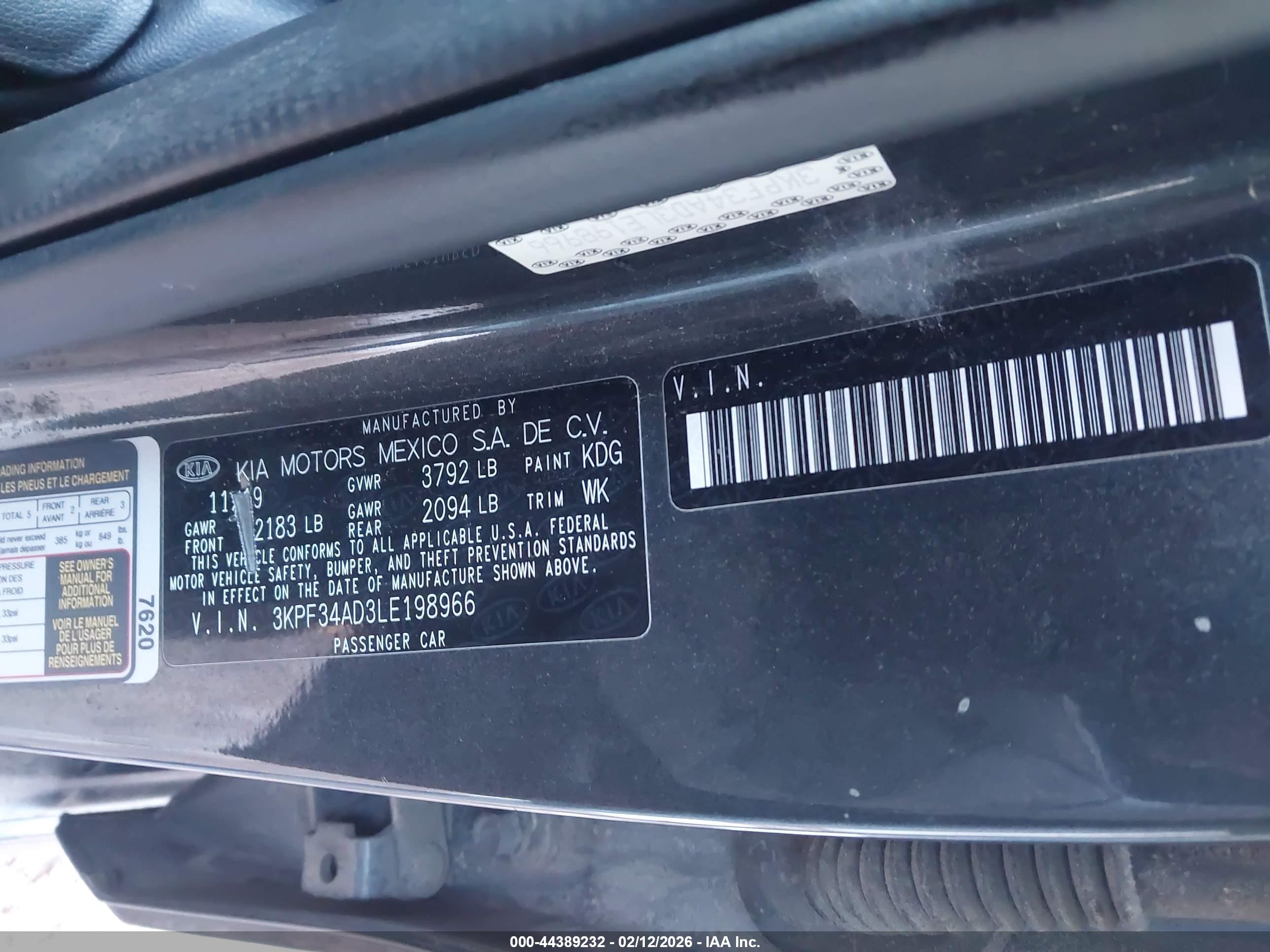 KIA FORTE image 9