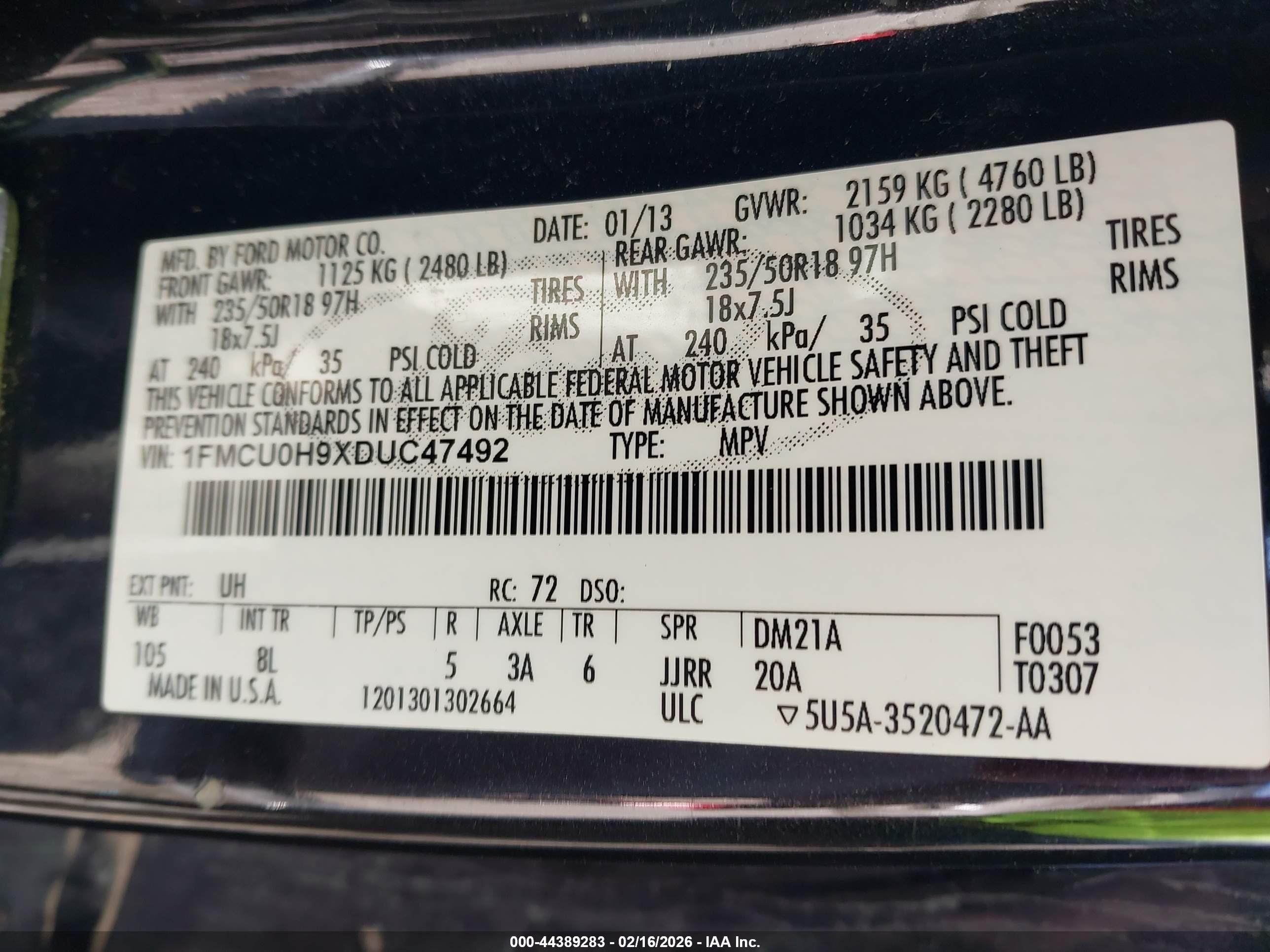FORD ESCAPE image 9