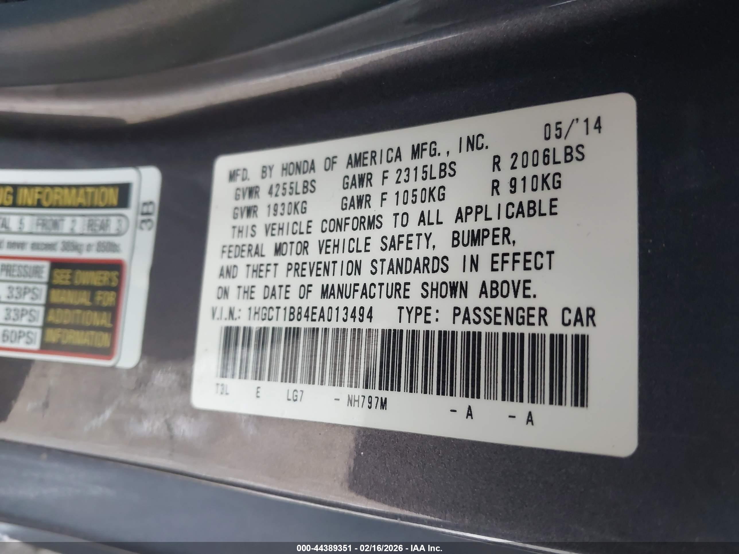 HONDA ACCORD image 9