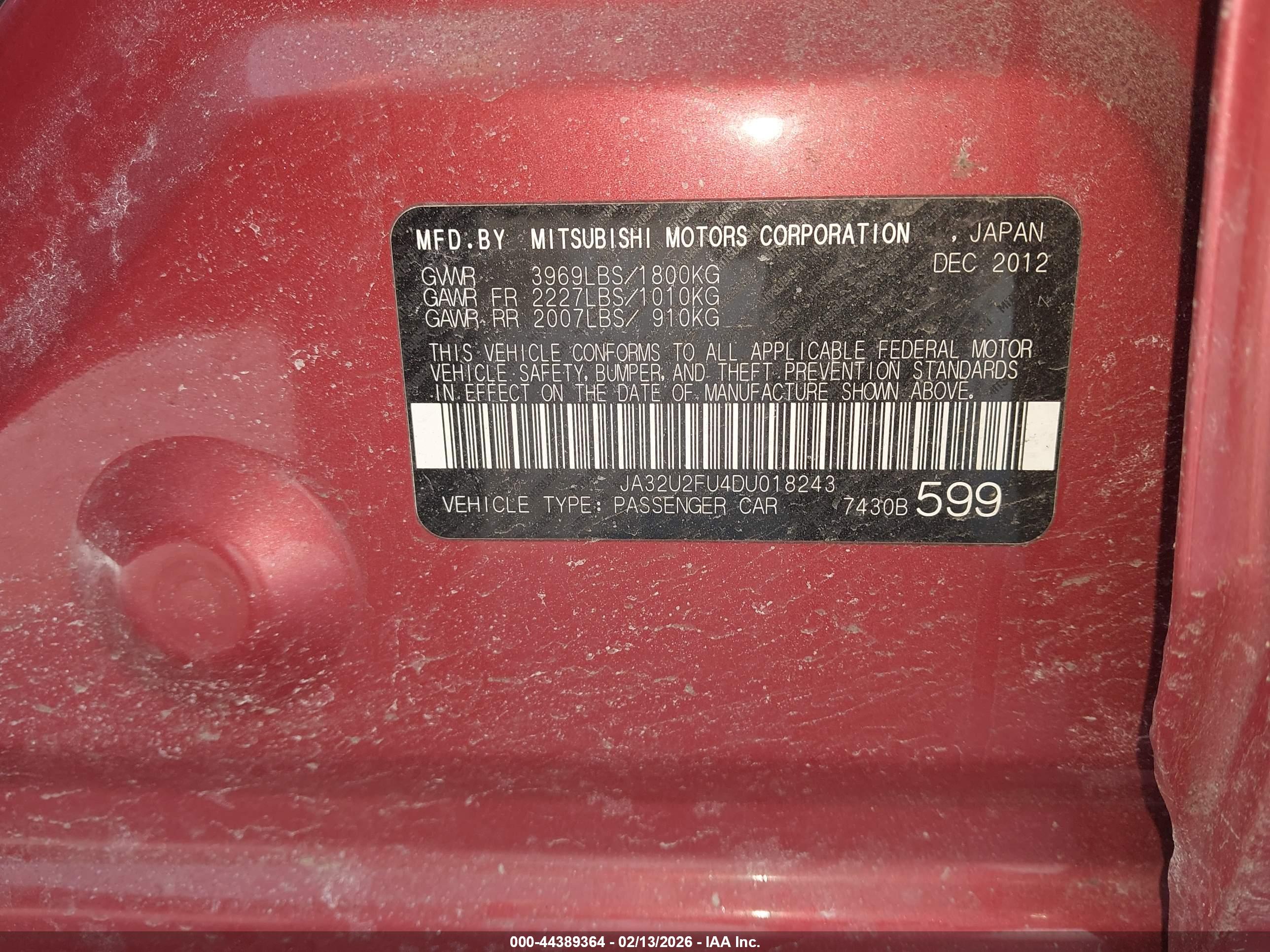 MITSUBISHI LANCER image 9