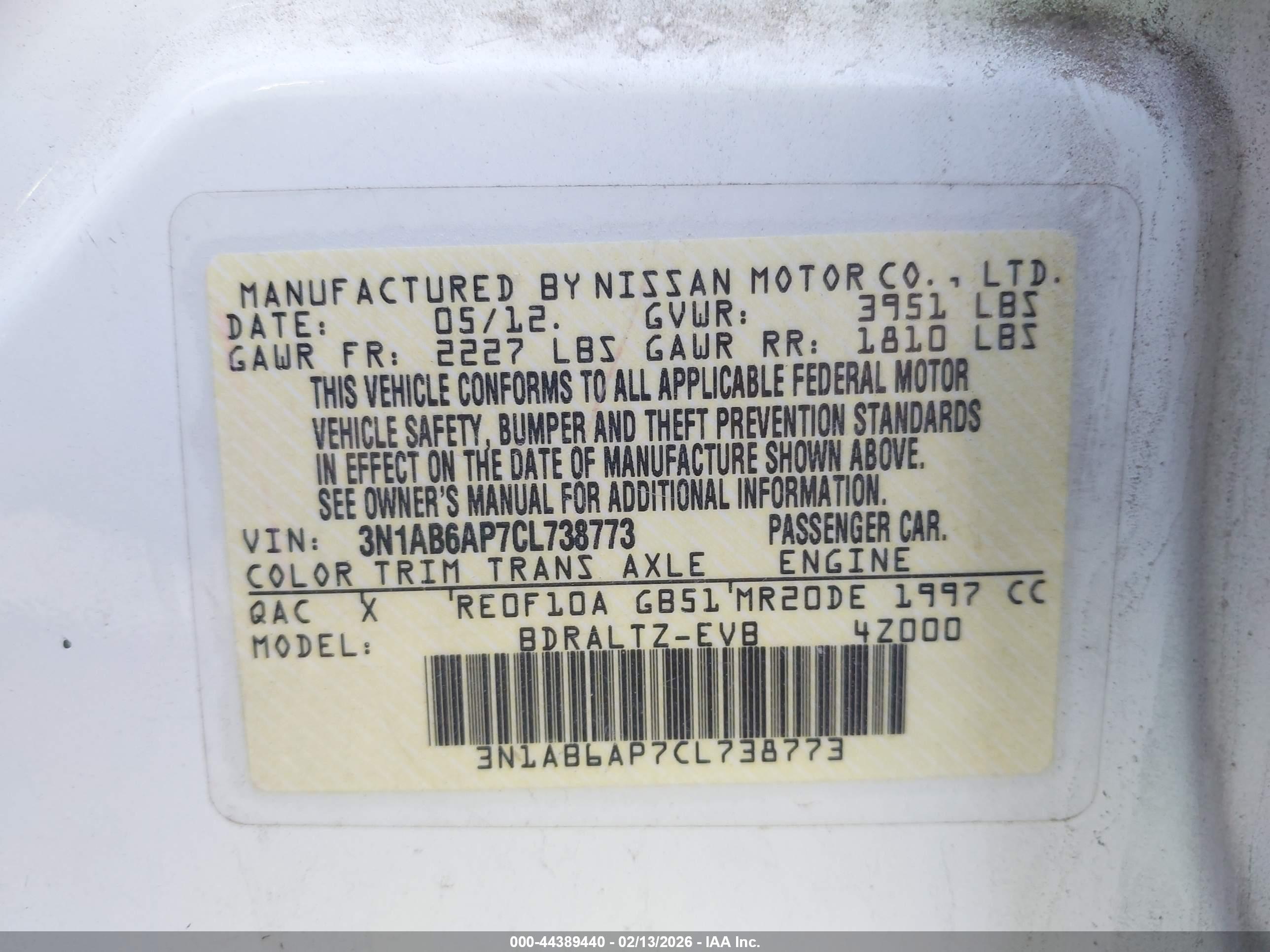 NISSAN SENTRA image 9