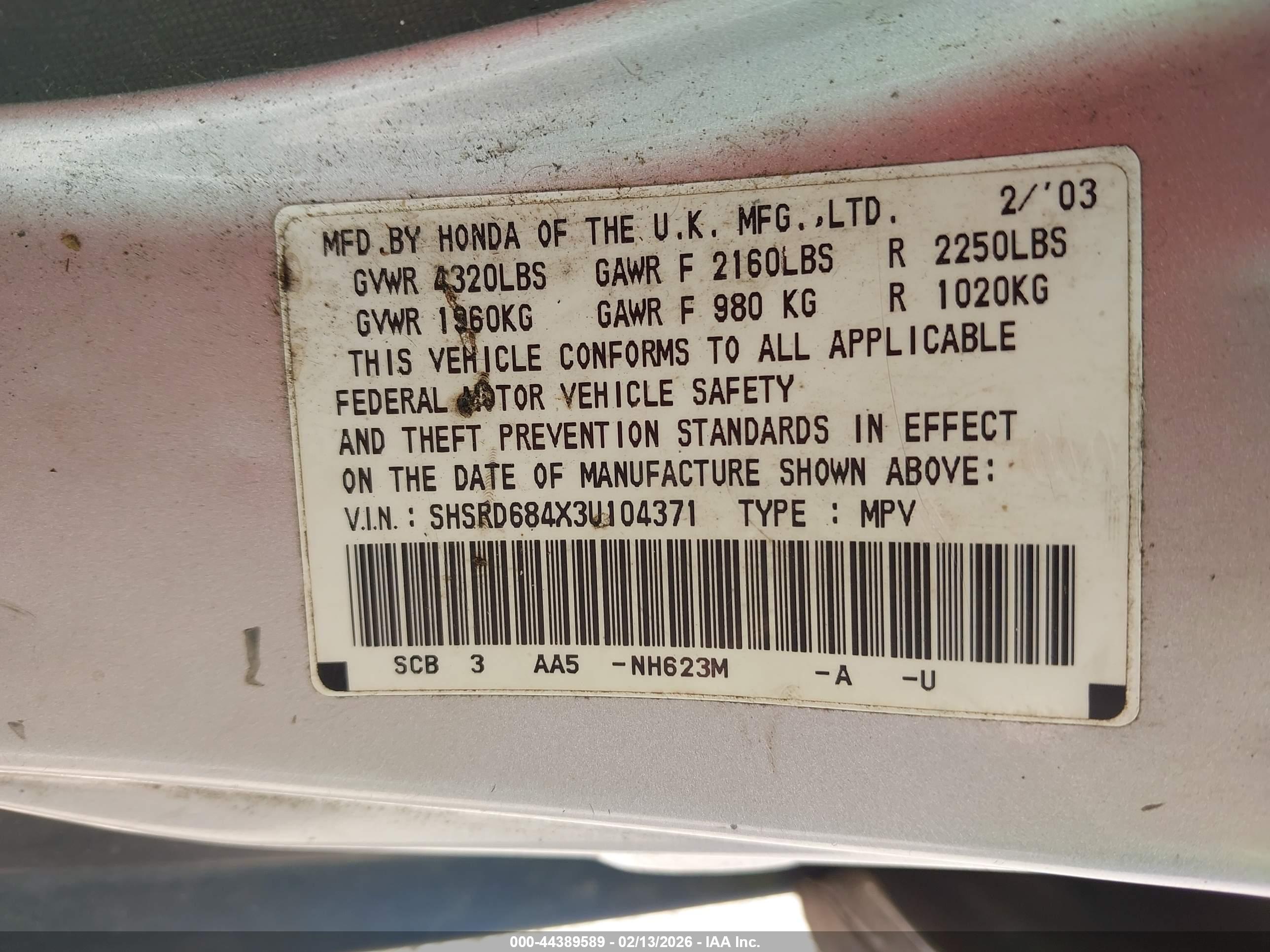 HONDA CR-V image 9