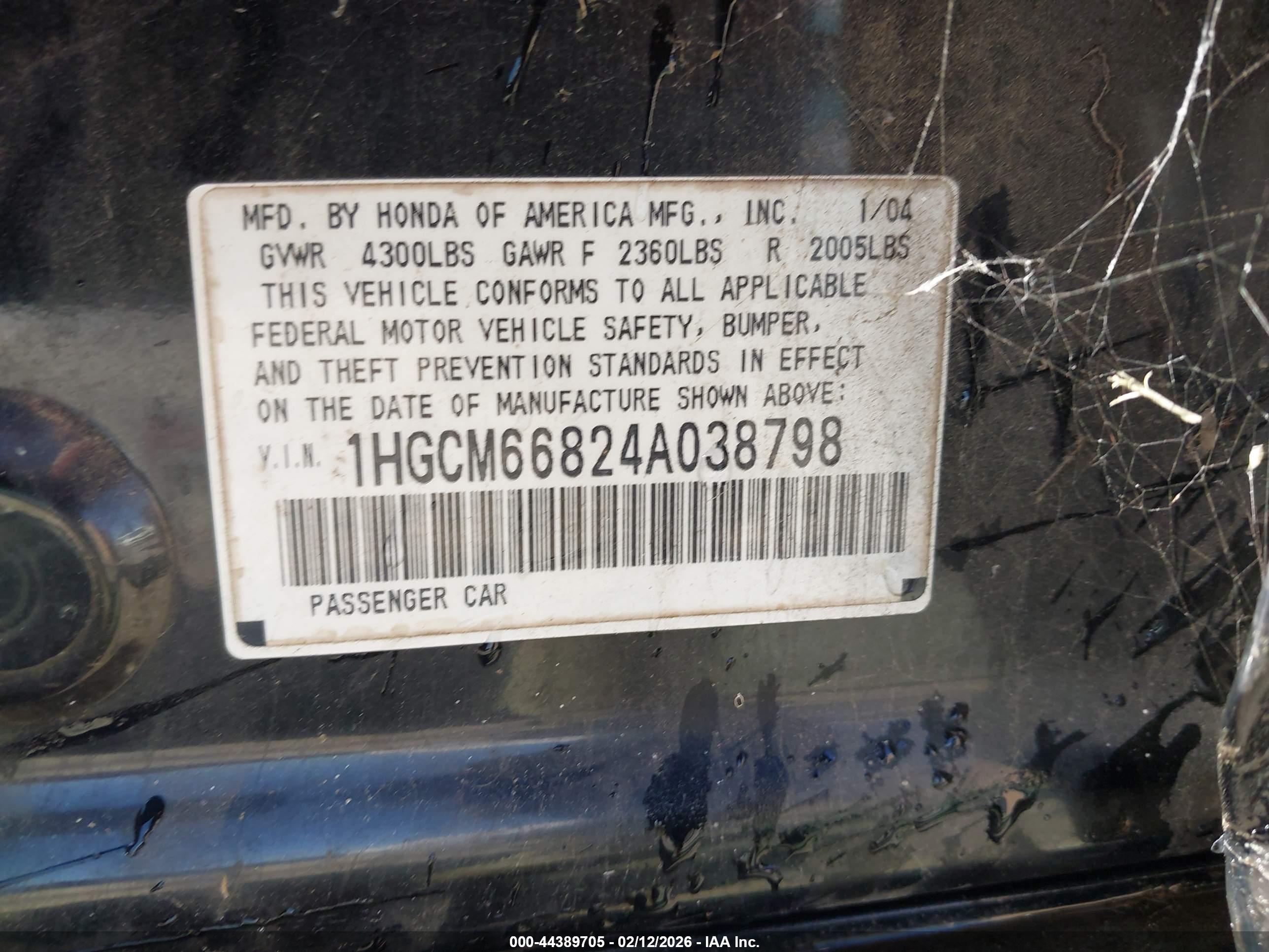 HONDA ACCORD image 9