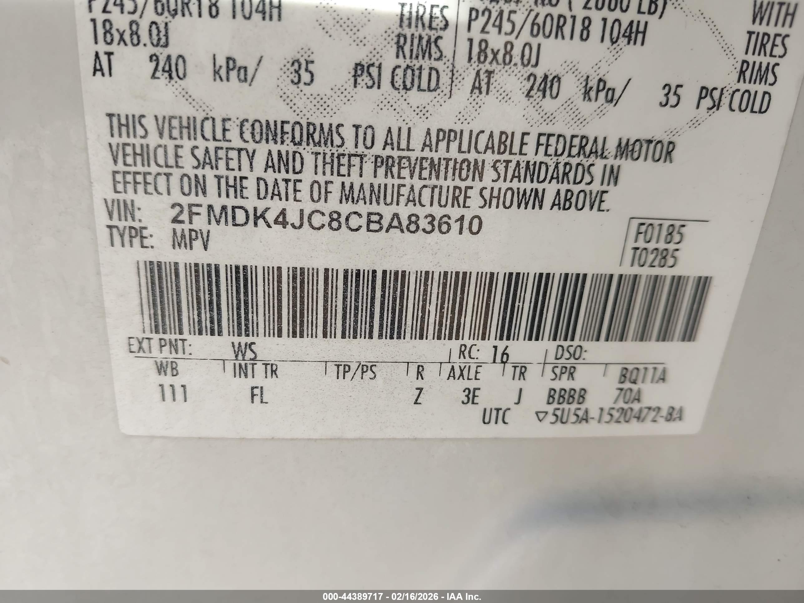 FORD EDGE image 9