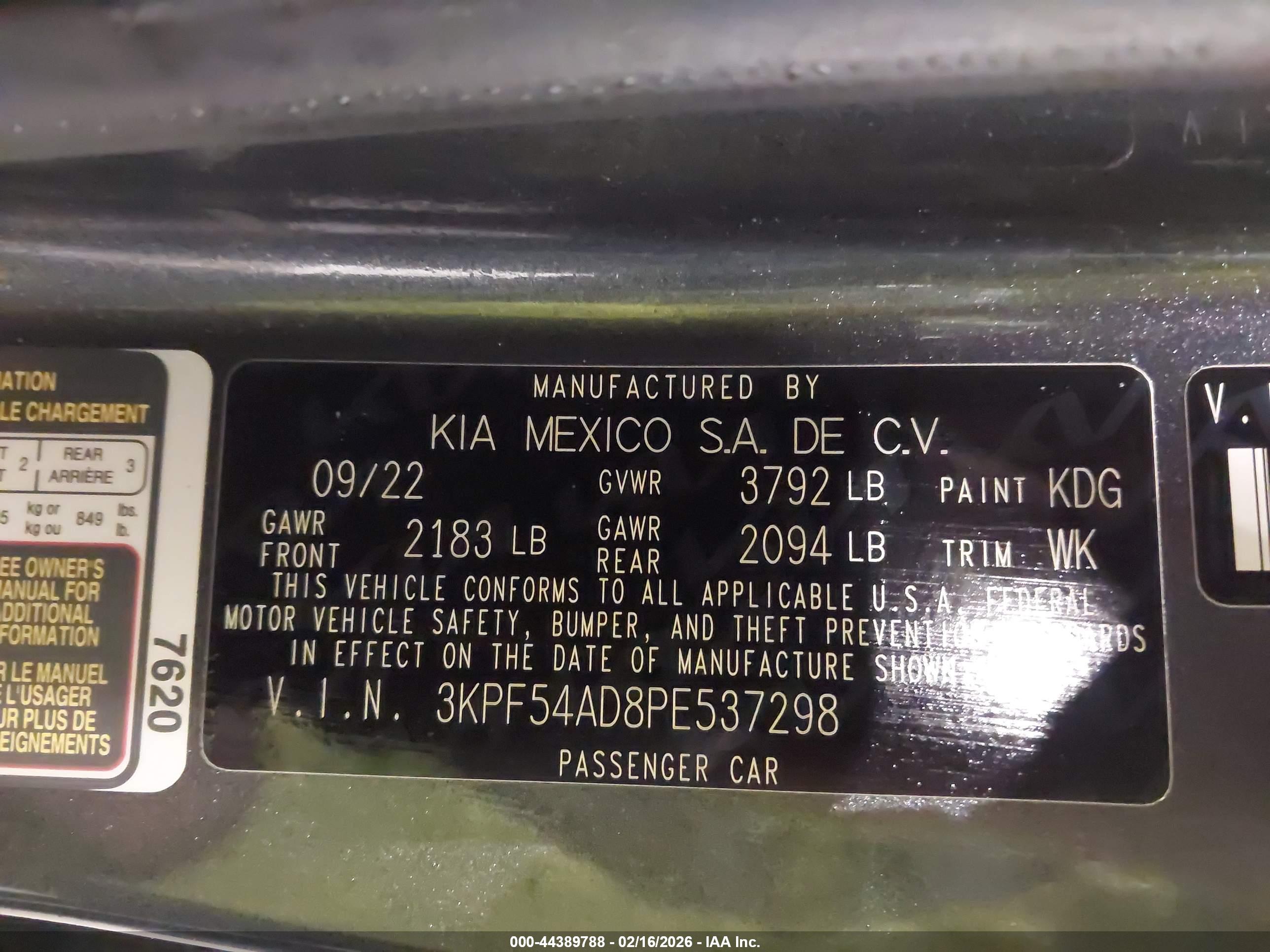 KIA FORTE image 9