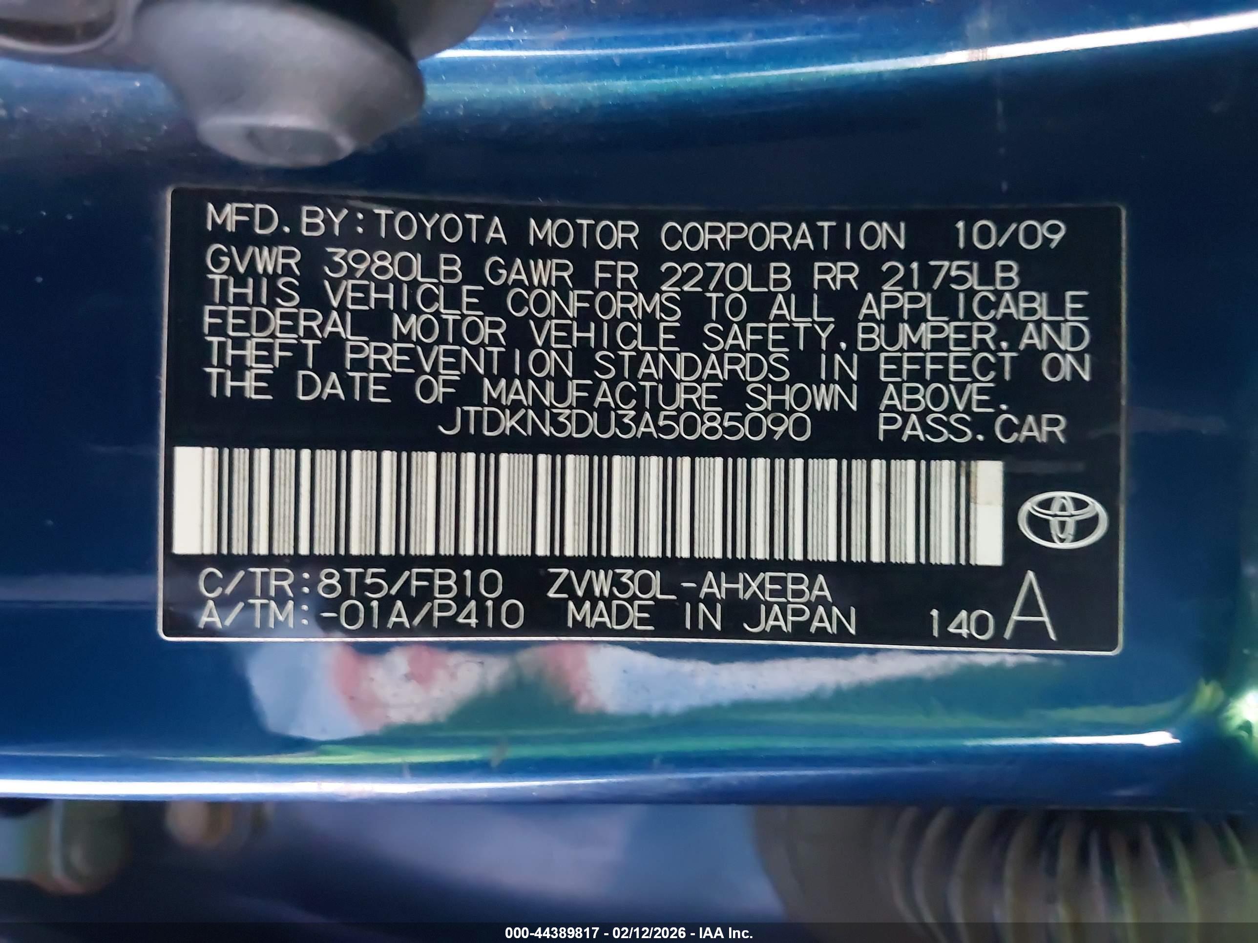 TOYOTA PRIUS image 9