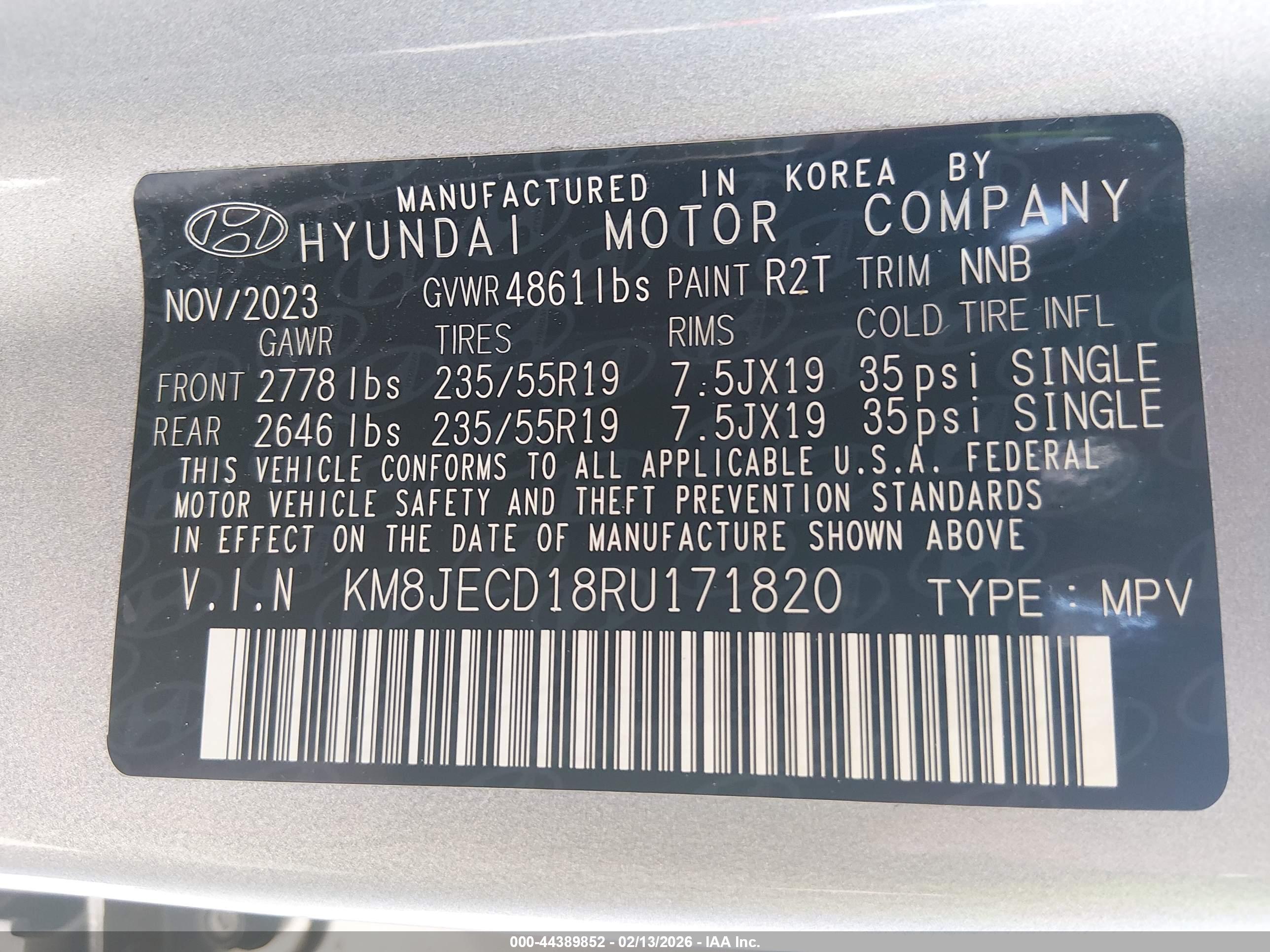 HYUNDAI TUCSON image 9