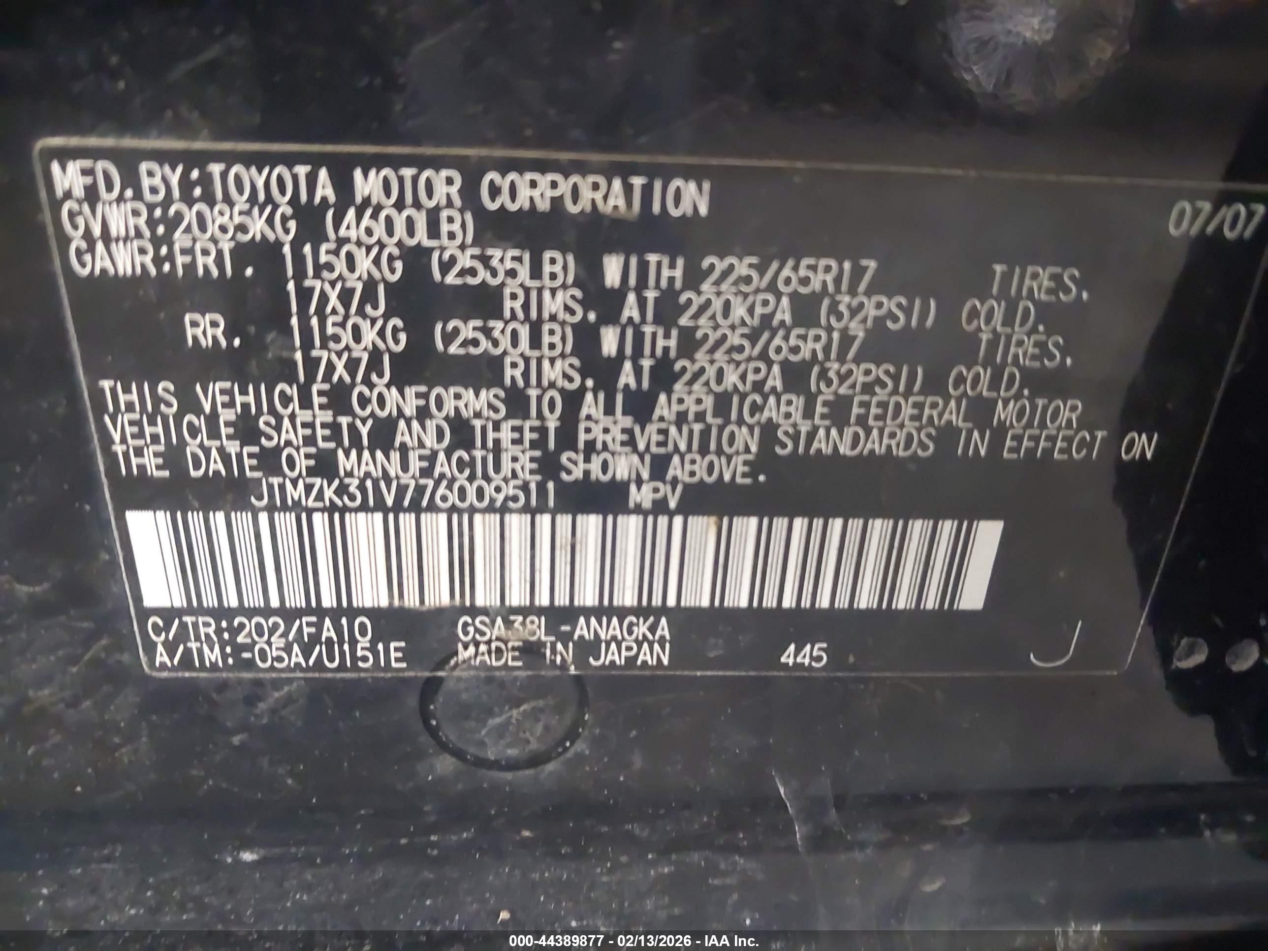 TOYOTA RAV4 image 9