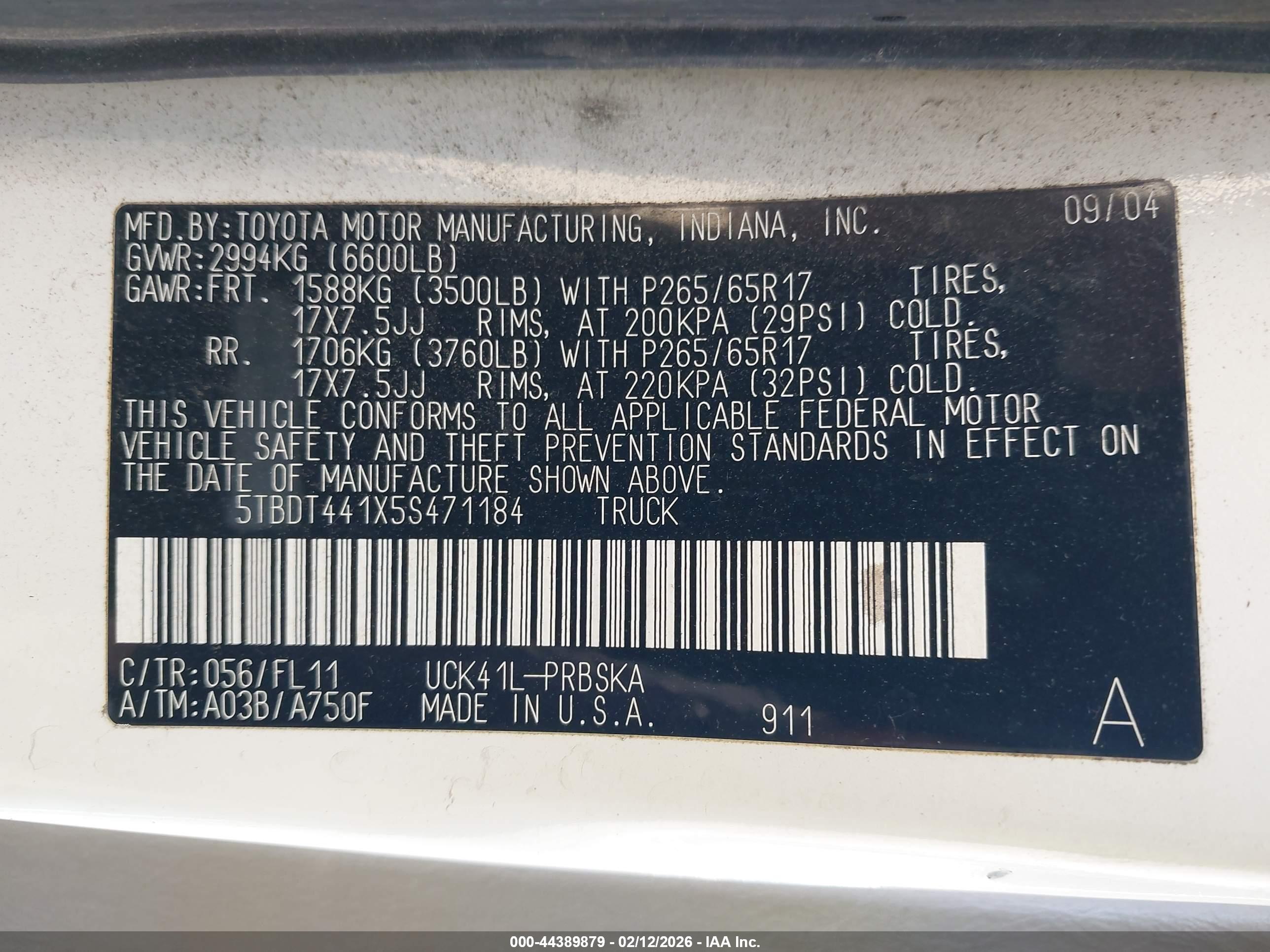 TOYOTA TUNDRA image 9