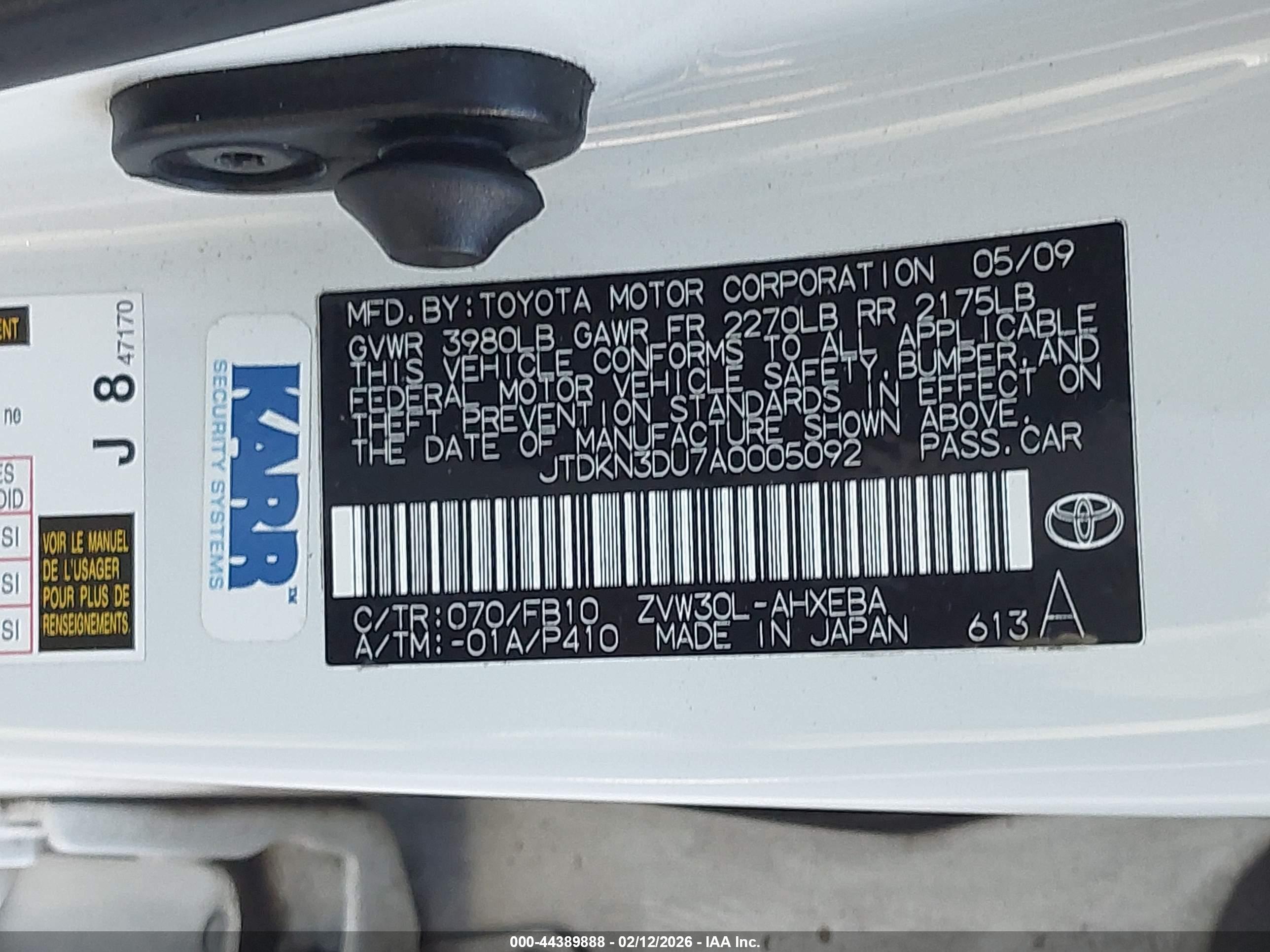 TOYOTA PRIUS image 9