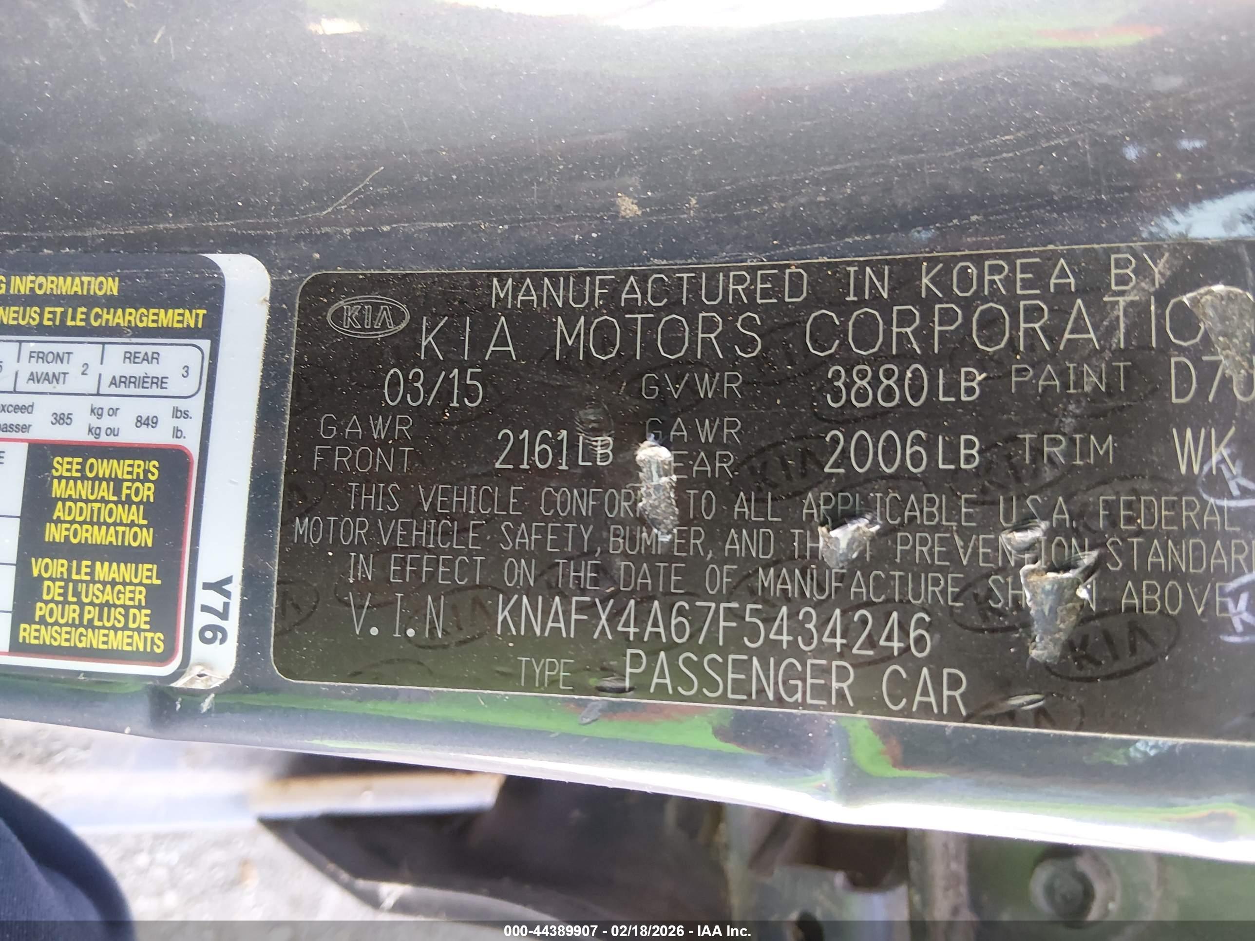 KIA FORTE image 9