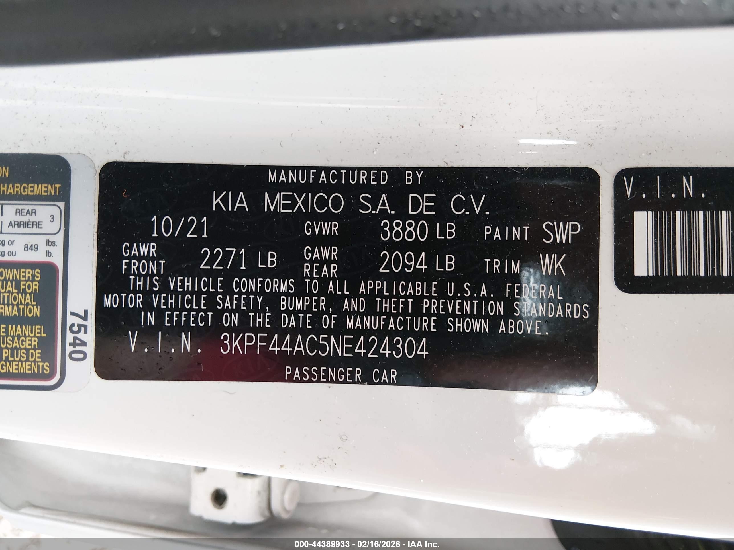 KIA FORTE image 9