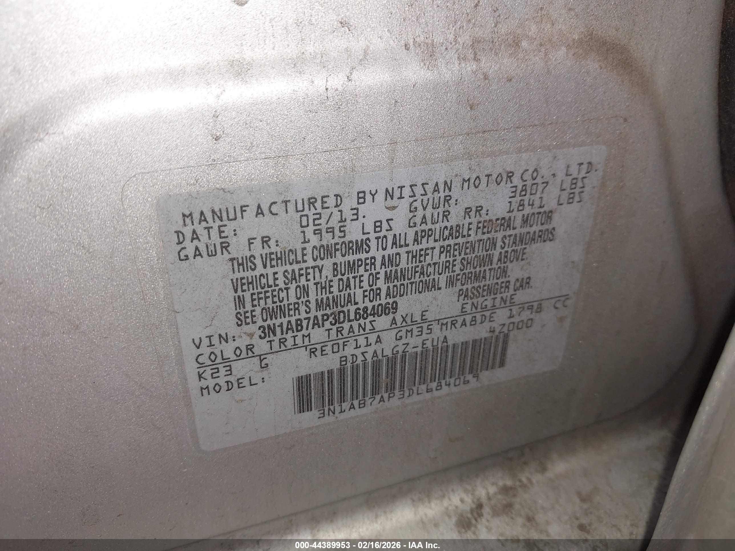 NISSAN SENTRA image 9