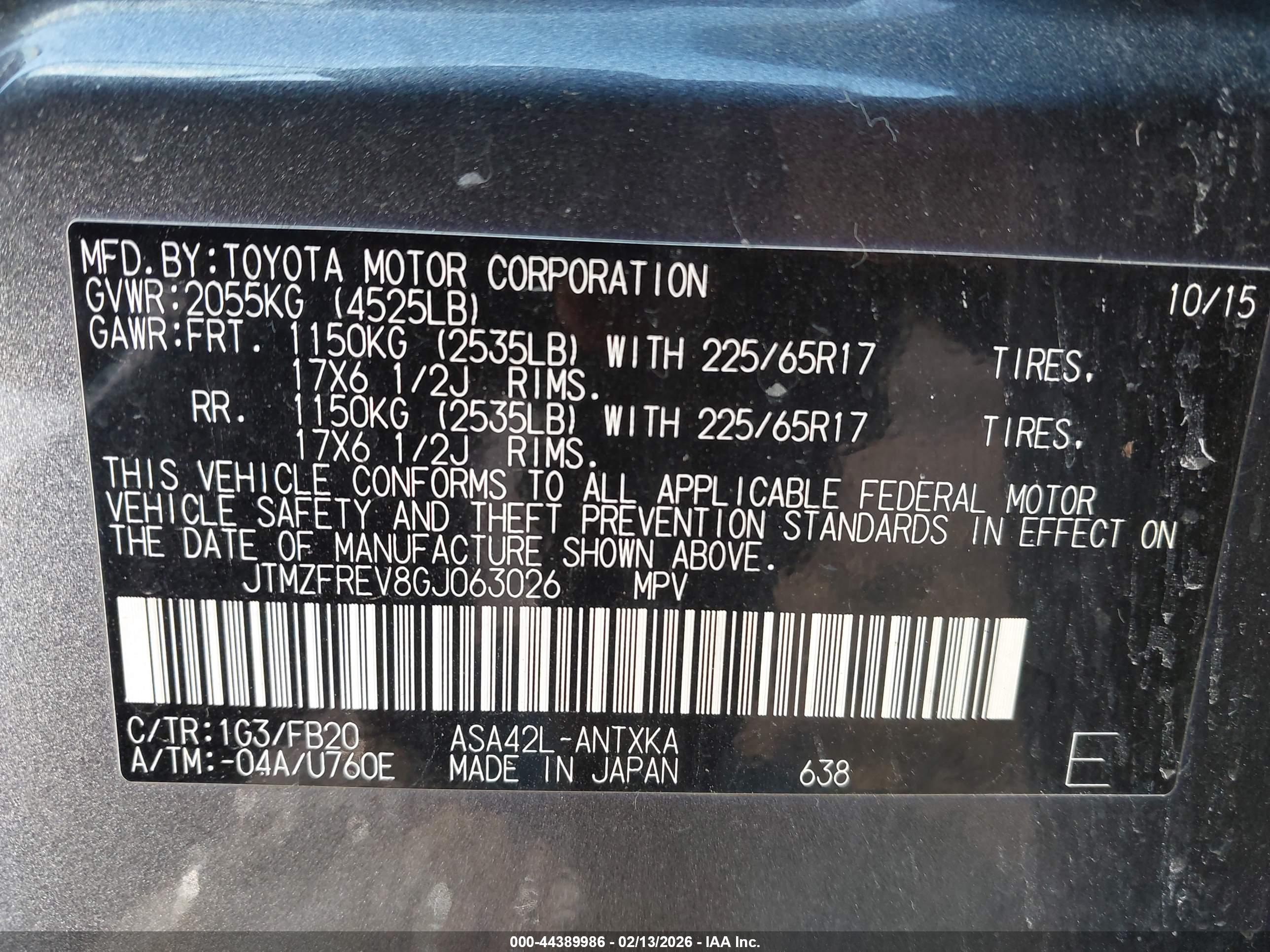 TOYOTA RAV4 image 9